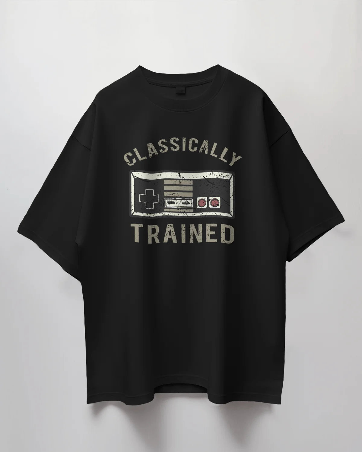 Premium Classically Trained Nintendo Controller Oversized T-shirt