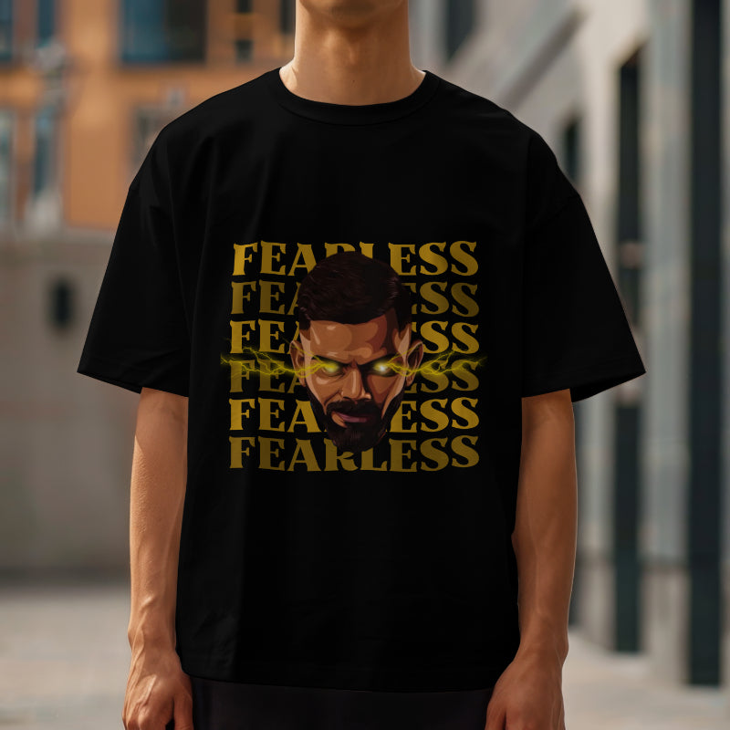 Premium RCB Fearless Glow-In-Dark T-Shirt | Limited Edition