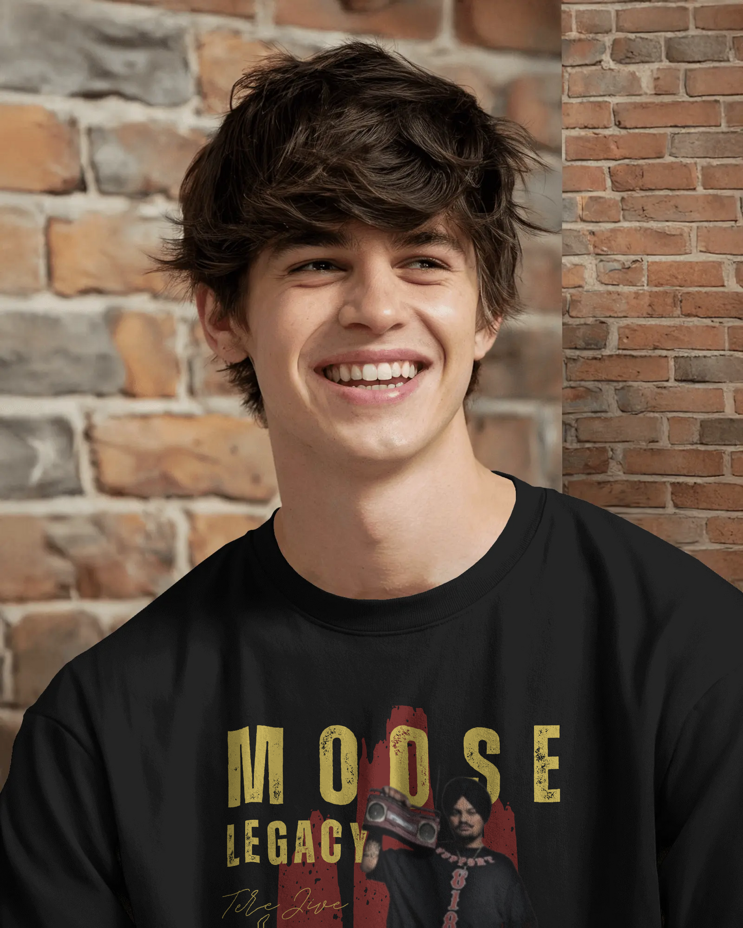 Premium Sidhu Moosewala Limited Edition Oversized T-shirt
