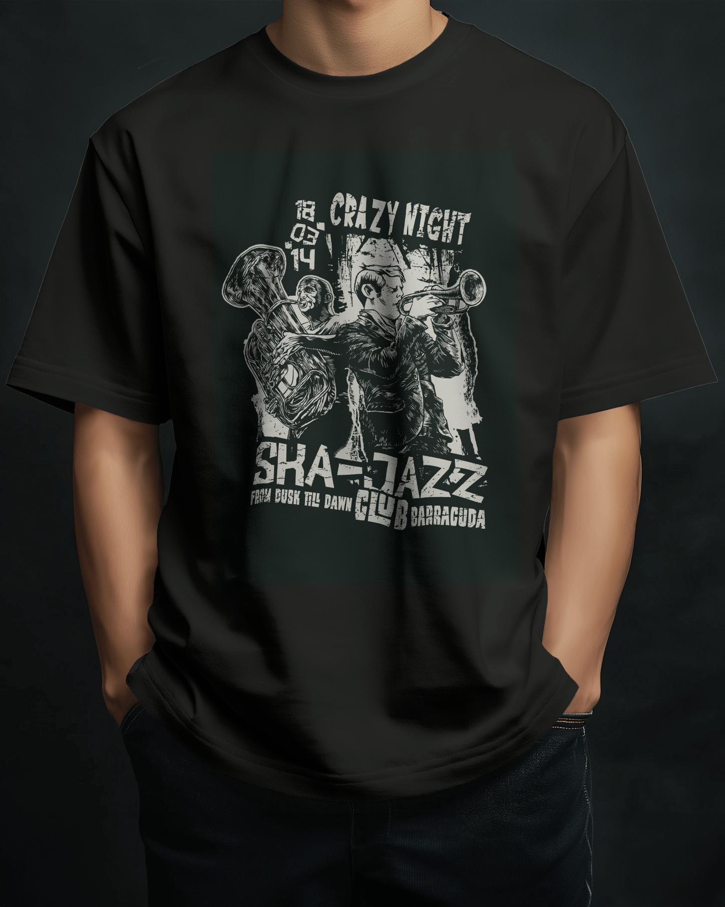 Premium American Tire Oversized Vintage Automotive T-Shirt