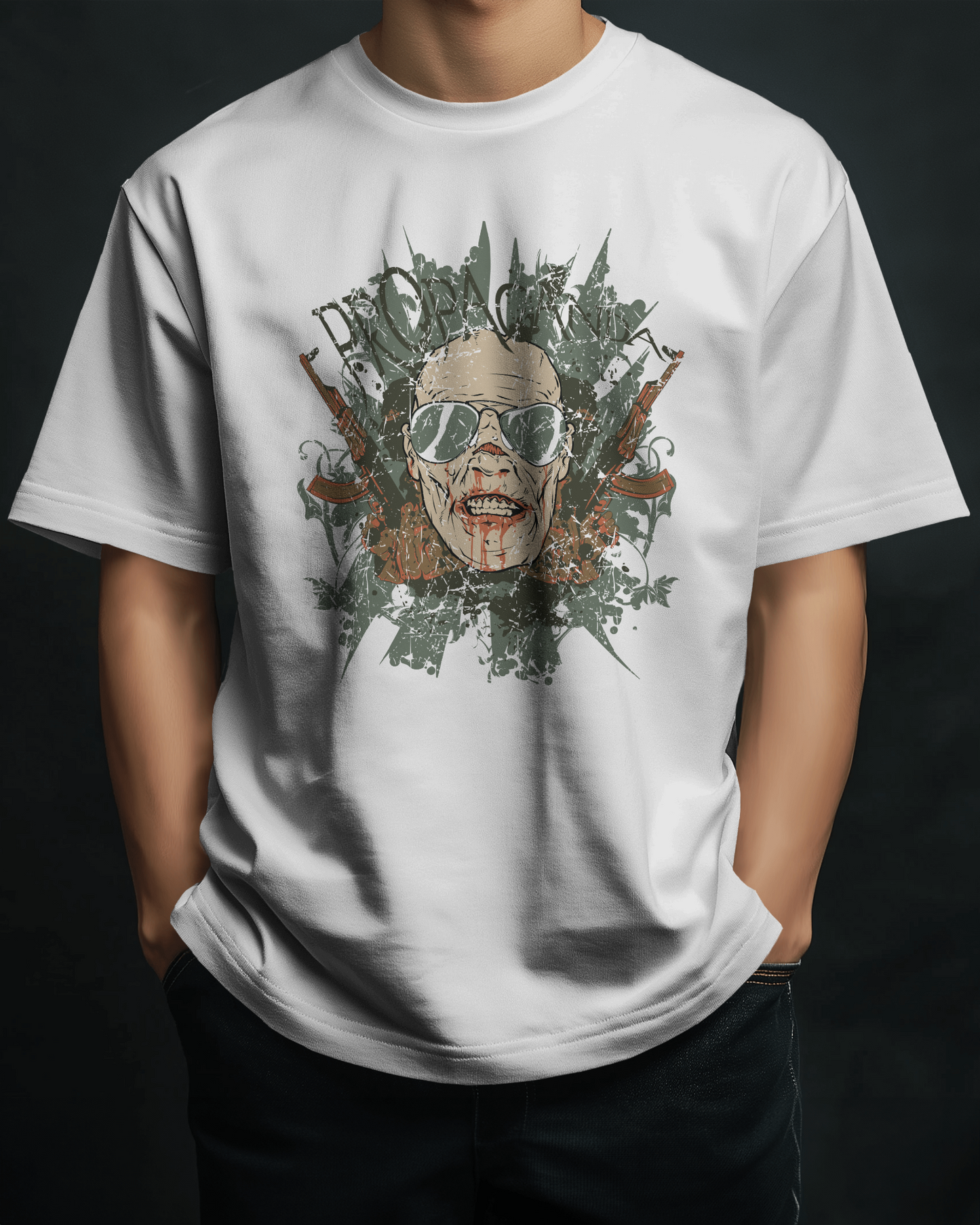 Premium Winged Skull Oversized T-shirt | Limited Edition