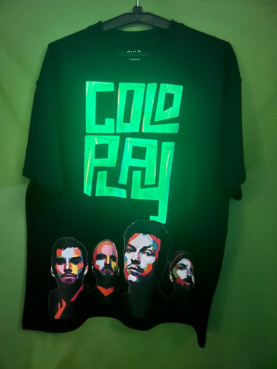 Coldplay Glow In Dark Oversized T-Shirt - 240 GSM - YORD