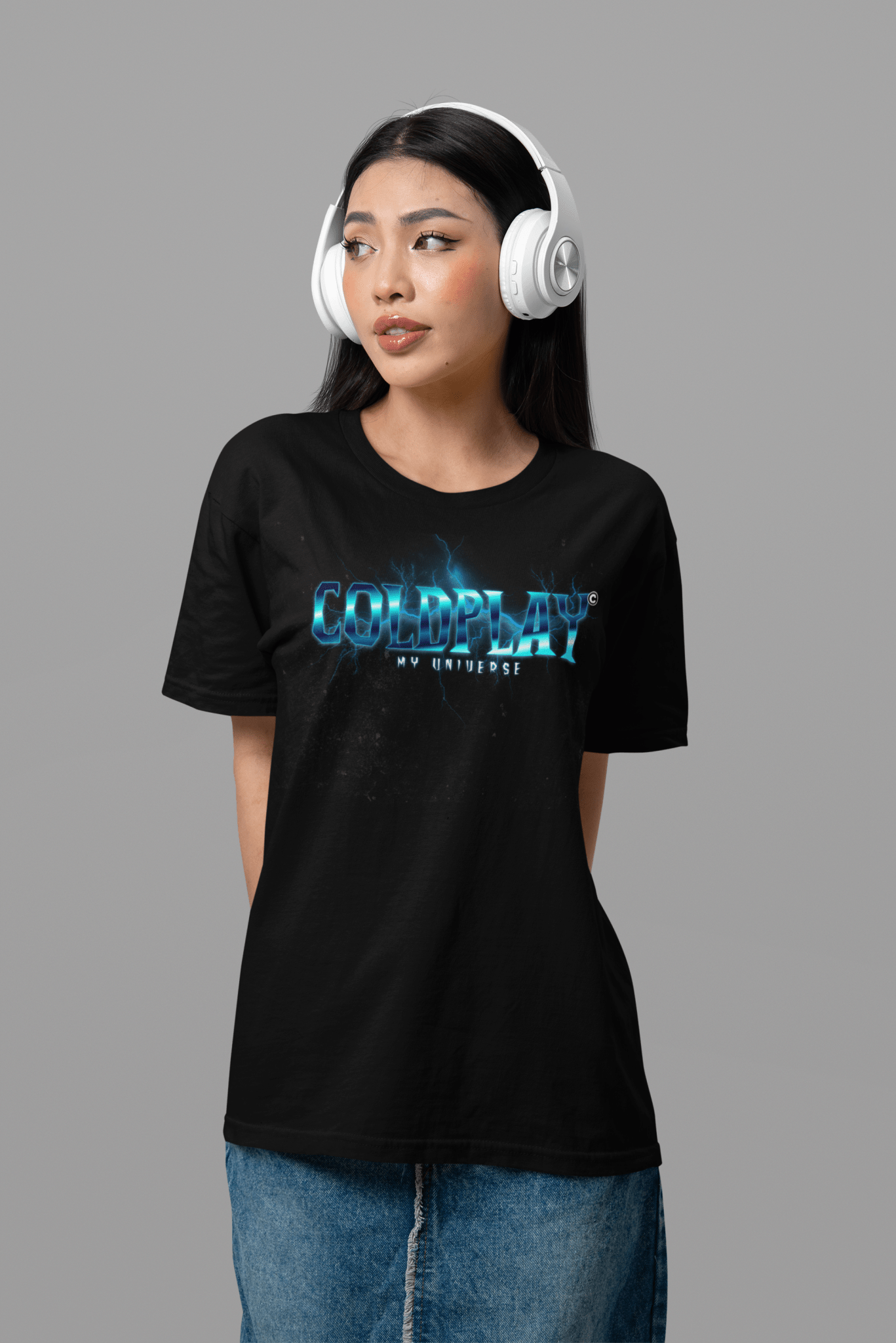 Coldplay "My Universe" Oversize Premium French Terry Cotton T-Shirt - 240 GSM - YORD