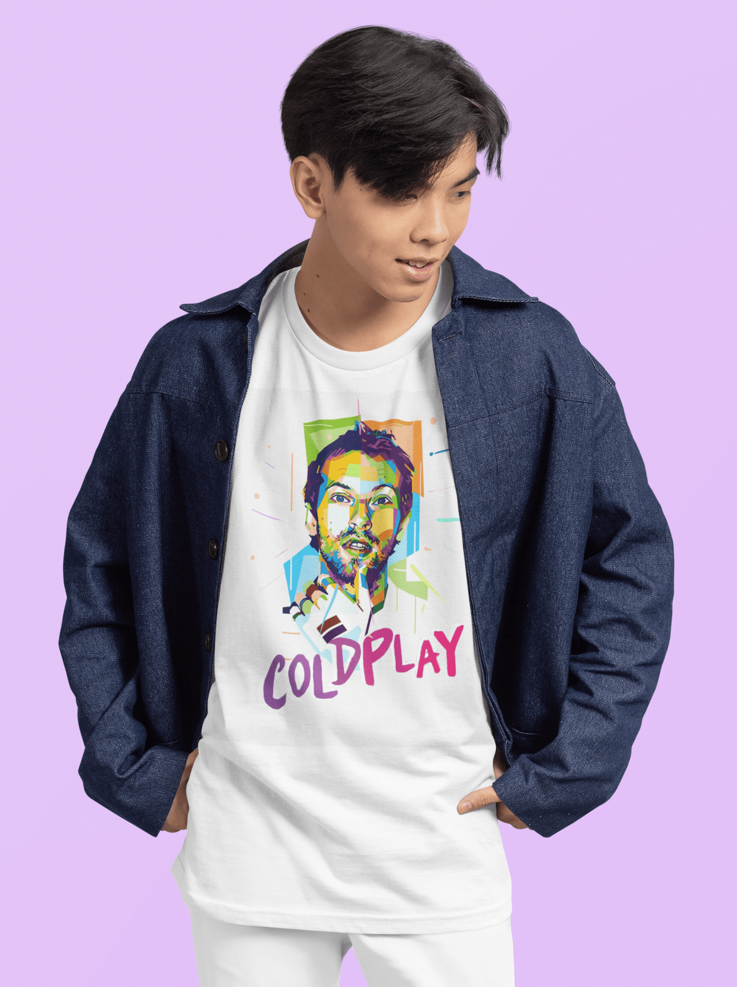 Coldplay Oversize French Terry Cotton T-Shirt (240 GSM) - Premium Luxury Concert Wear - YORD