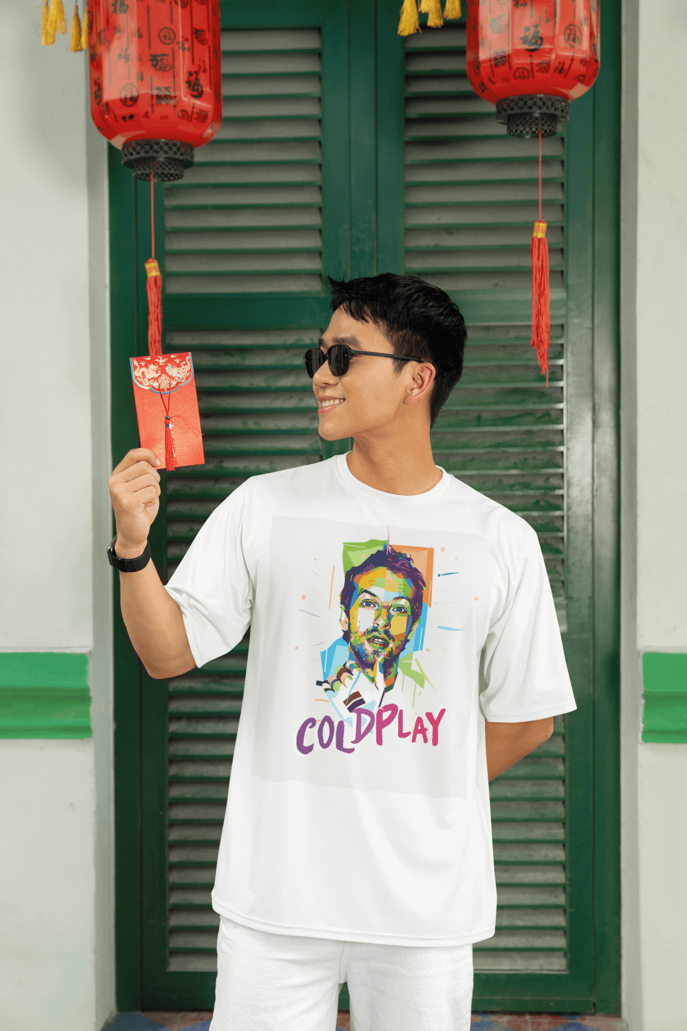 Coldplay Oversize French Terry Cotton T-Shirt (240 GSM) - Premium Luxury Concert Wear - YORD