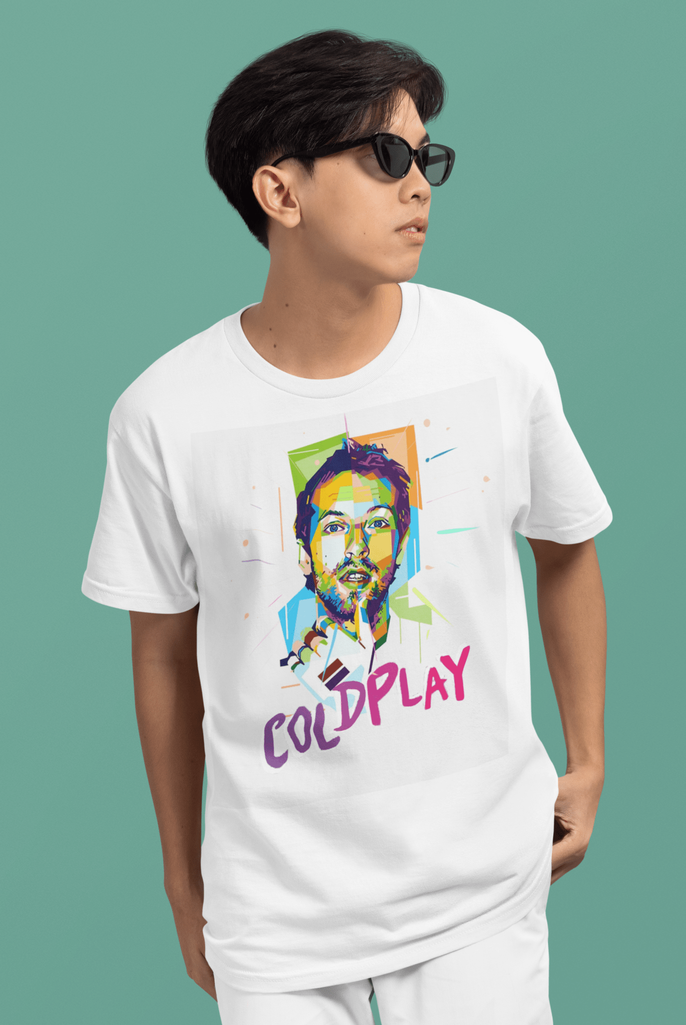 Coldplay Oversize French Terry Cotton T-Shirt (240 GSM) - Premium Luxury Concert Wear - YORD