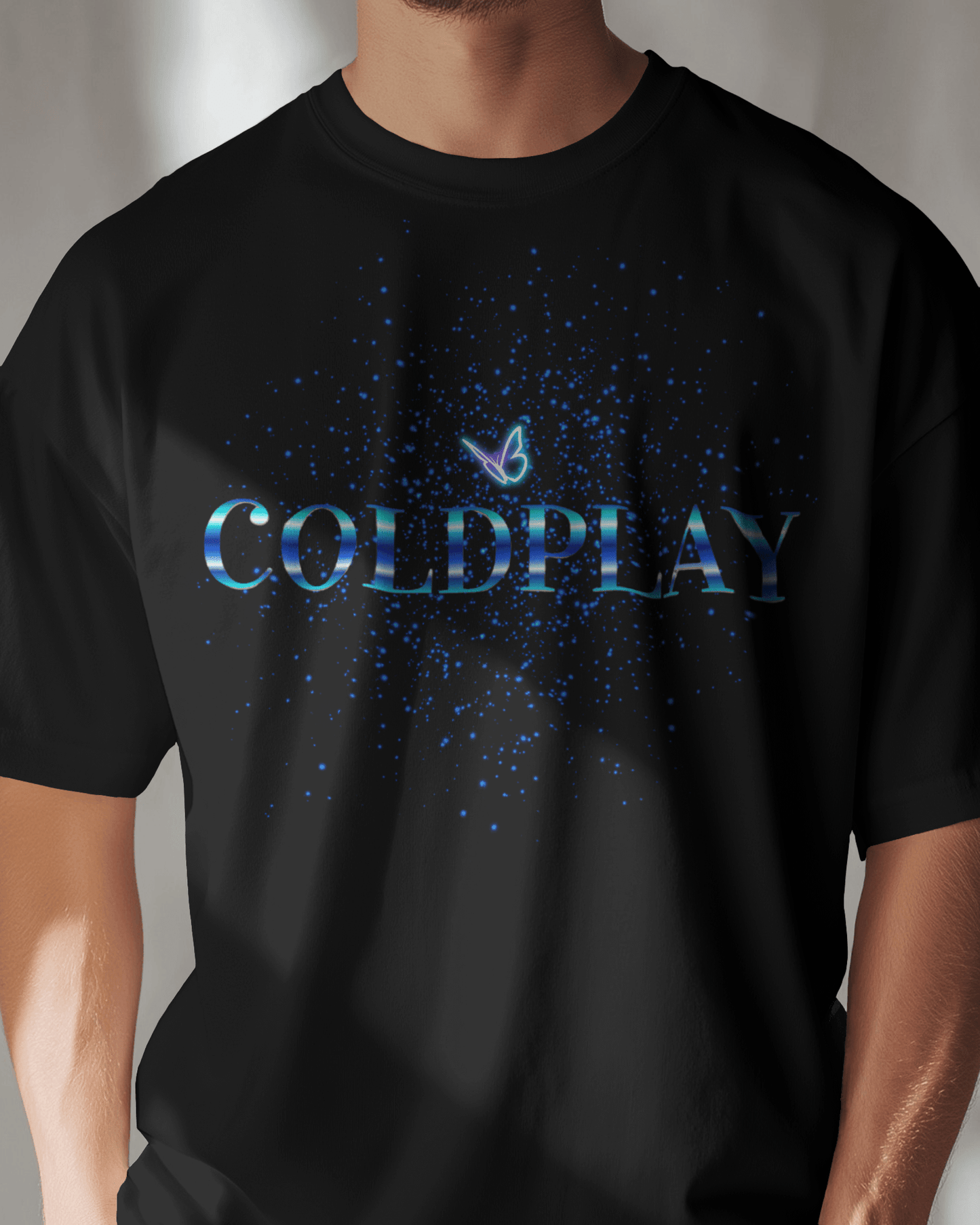 Coldplay Oversize French Terry Cotton T-Shirt (240 GSM) - Premium Luxury Concert Wear - YORD