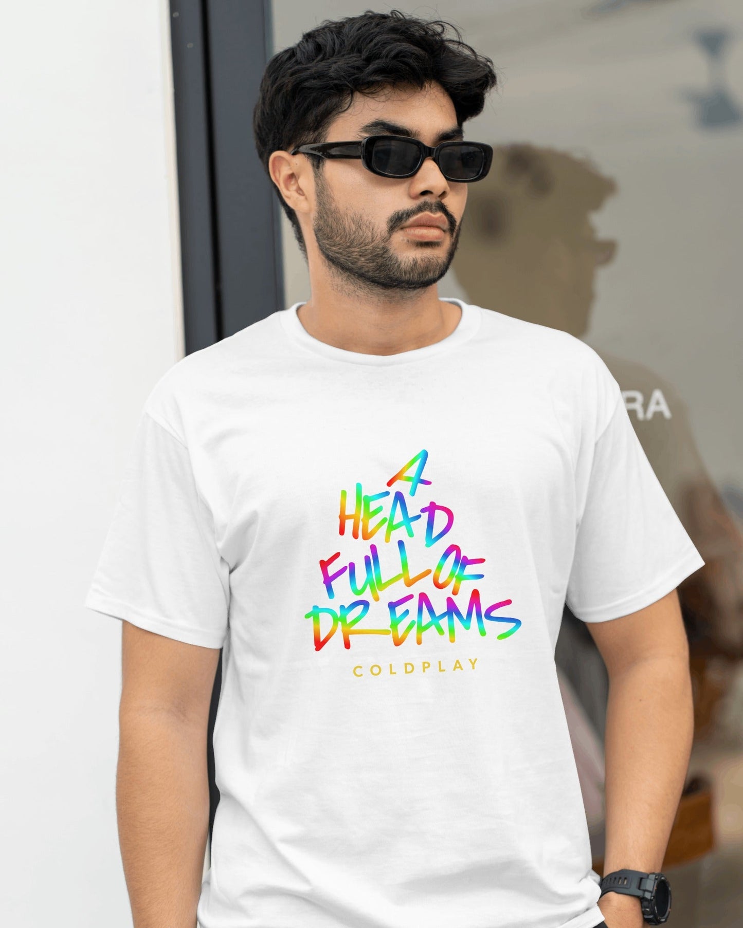 Coldplay Oversize French Terry Cotton T-shirt - Premium Luxury Concert Wear - YORD