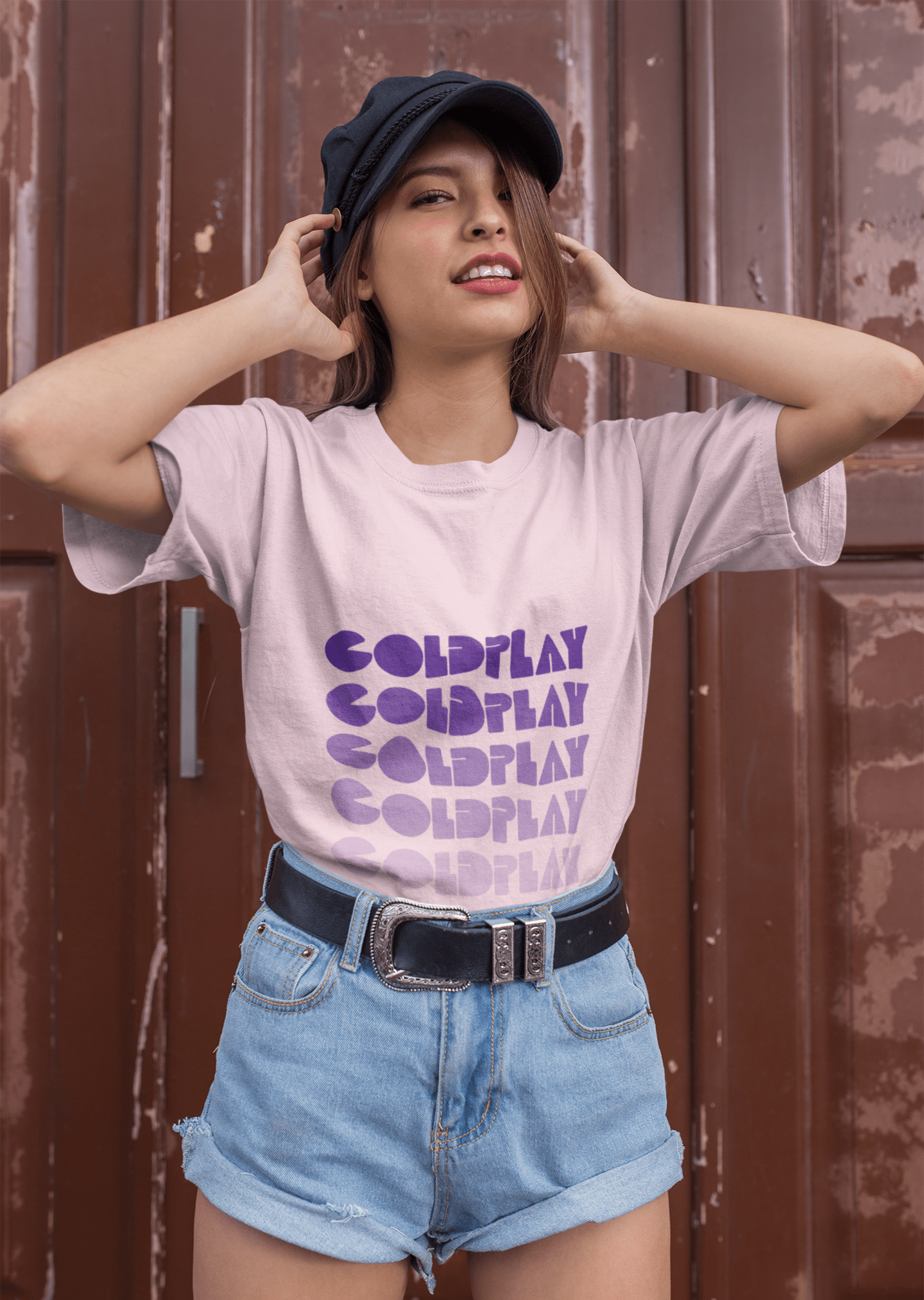 Coldplay Oversized Premium French Terry Cotton Concert T-Shirt - 240 GSM Luxury - YORD