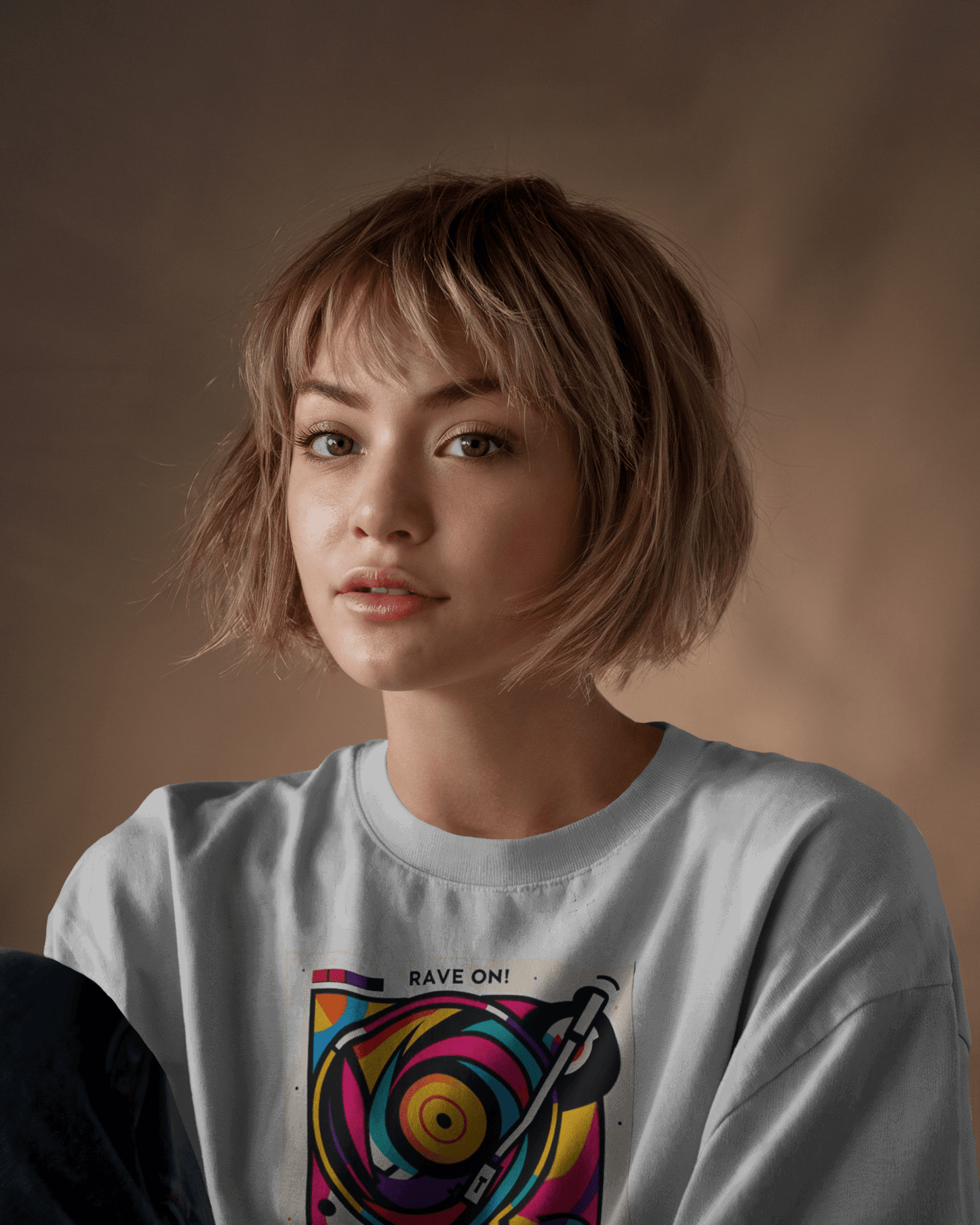Coldplay Premium Oversize French Terry Cotton T-Shirt – Rave On Design (240 GSM) - YORD