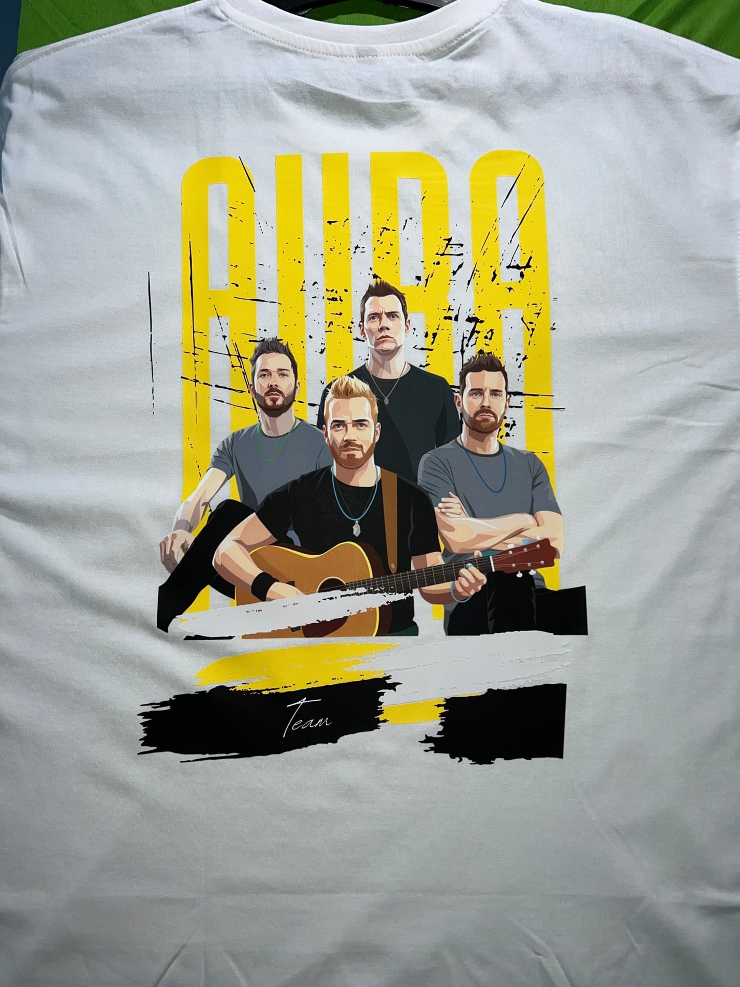 Coldplay Premium Oversized French Terry Cotton T-Shirt – 240 GSM Luxury Concert Wear - YORD