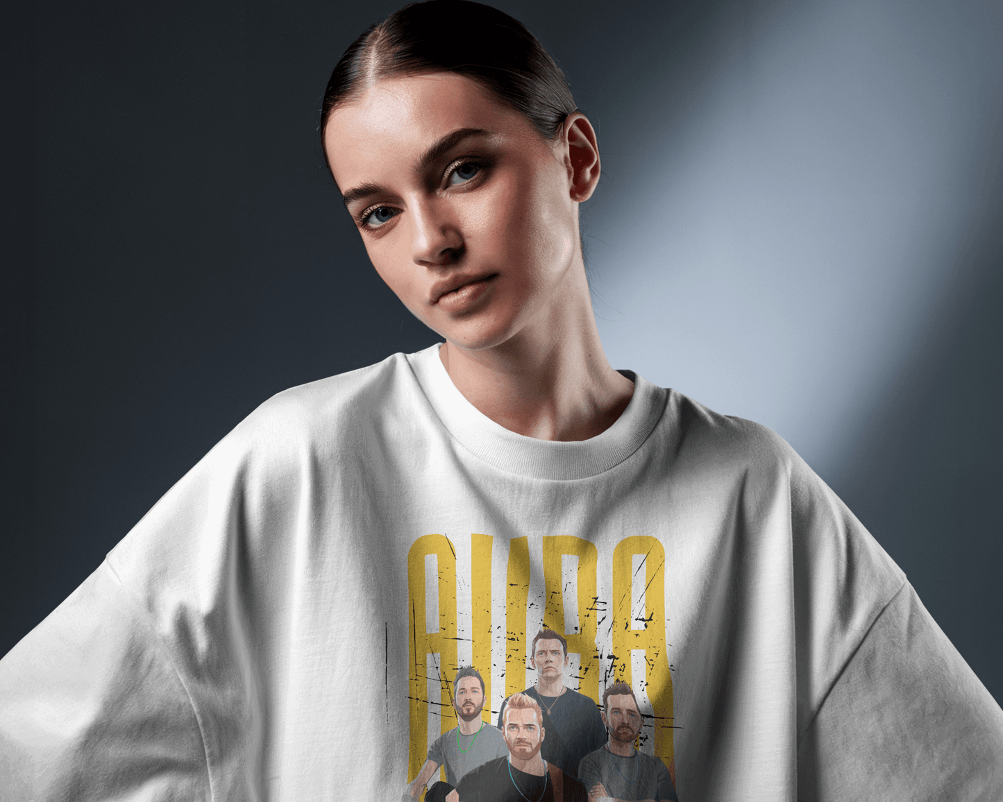 Coldplay Premium Oversized French Terry Cotton T-Shirt – 240 GSM Luxury Concert Wear - YORD
