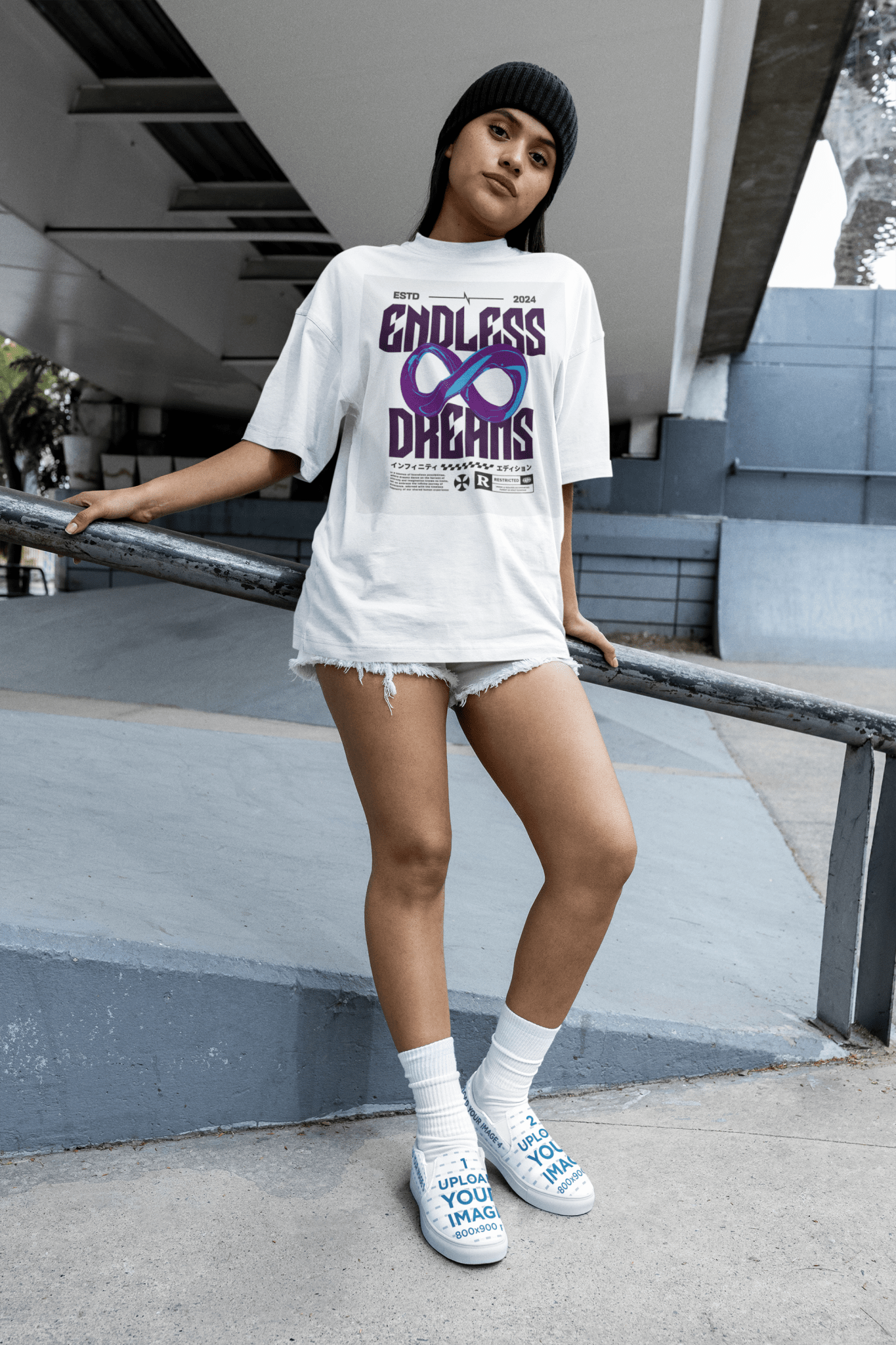 Coldplay Premium Oversized French Terry Cotton T-shirt – "Endless Dreams" Concert Edition - YORD