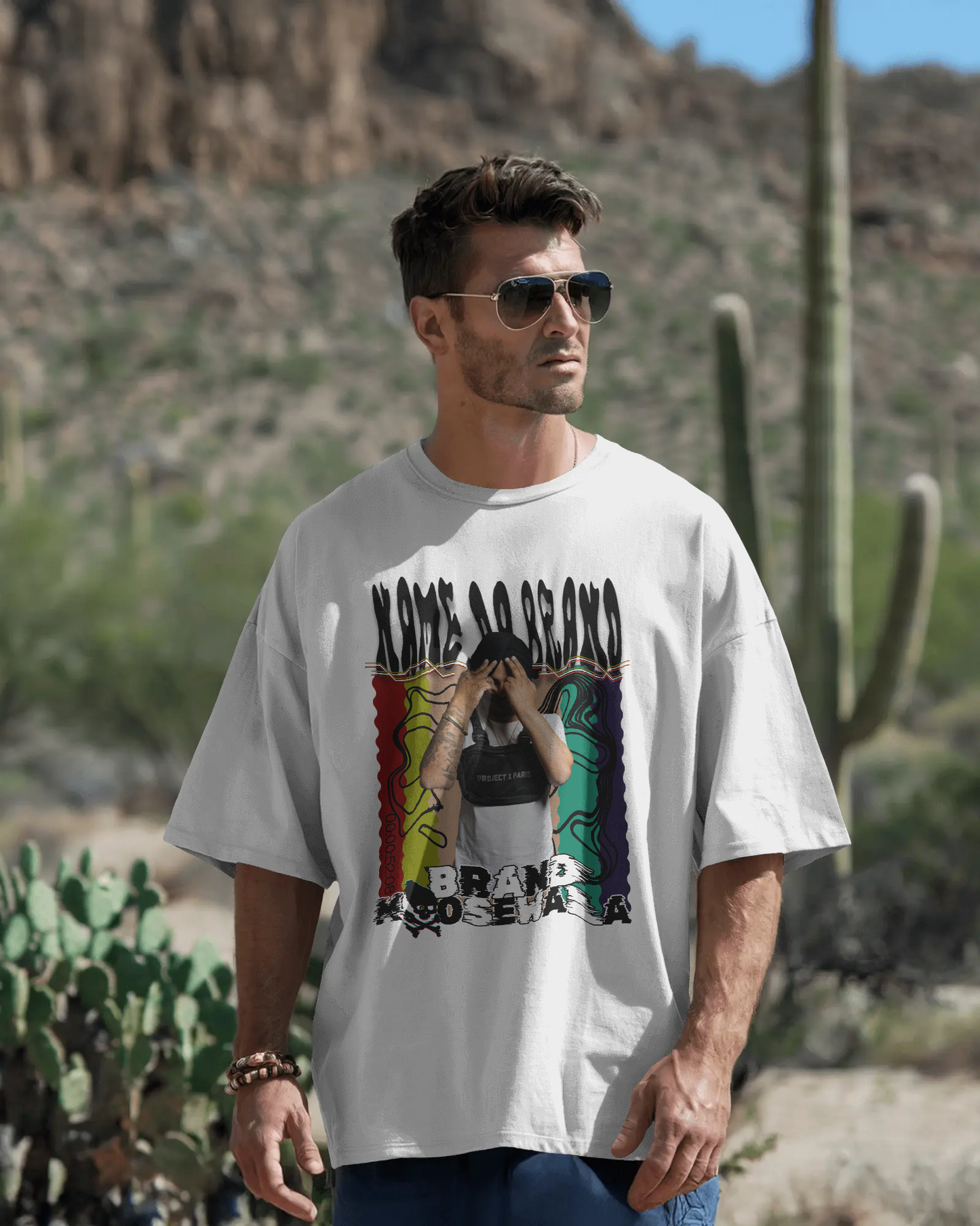 Premium Oversized FAME BRAND Tribute T-Shirt