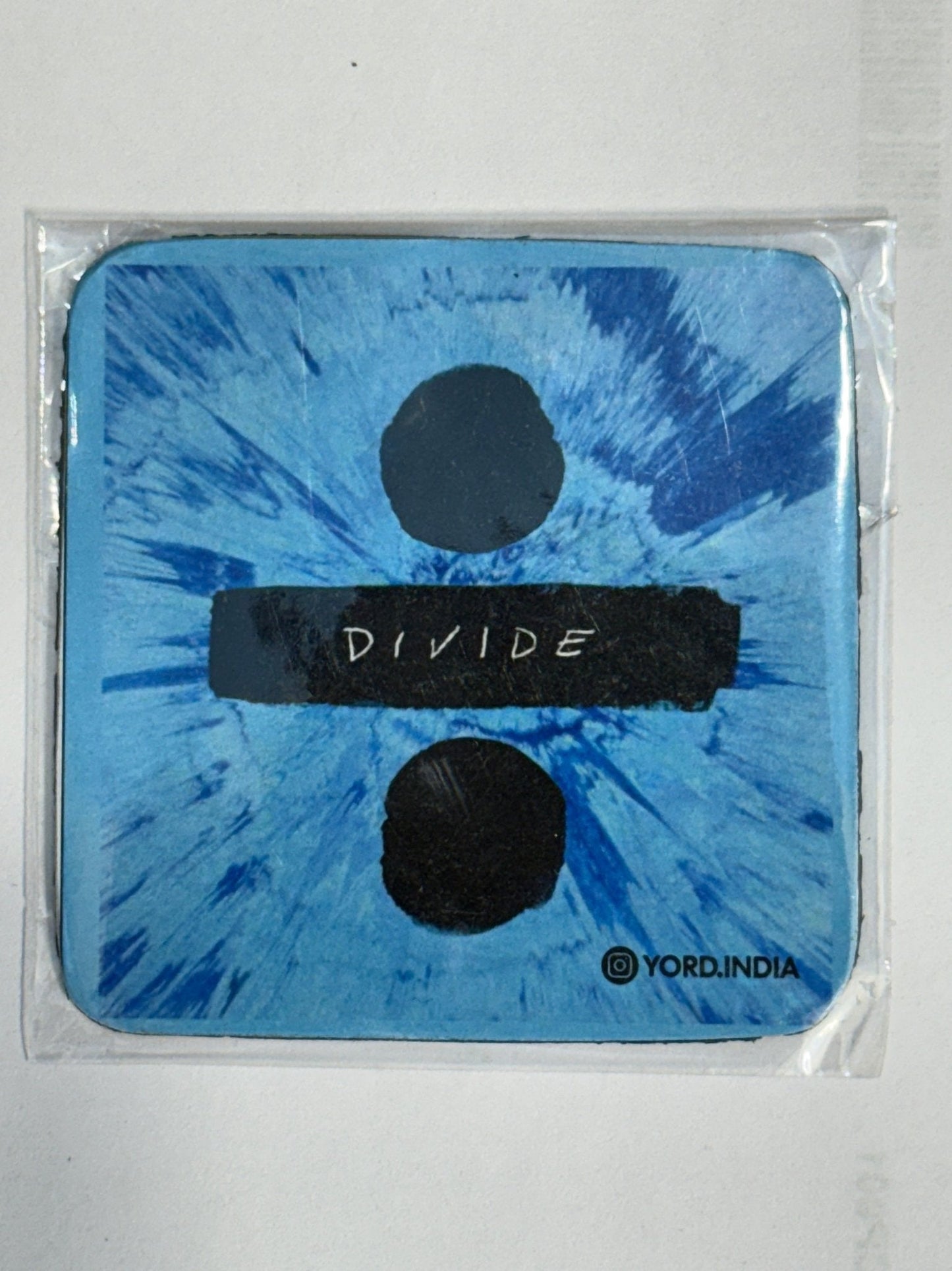 Ed Sheeran Album Cover Collection Fridge Magnets - Set of 7 Square Magnets (7x7cm) - YORD
