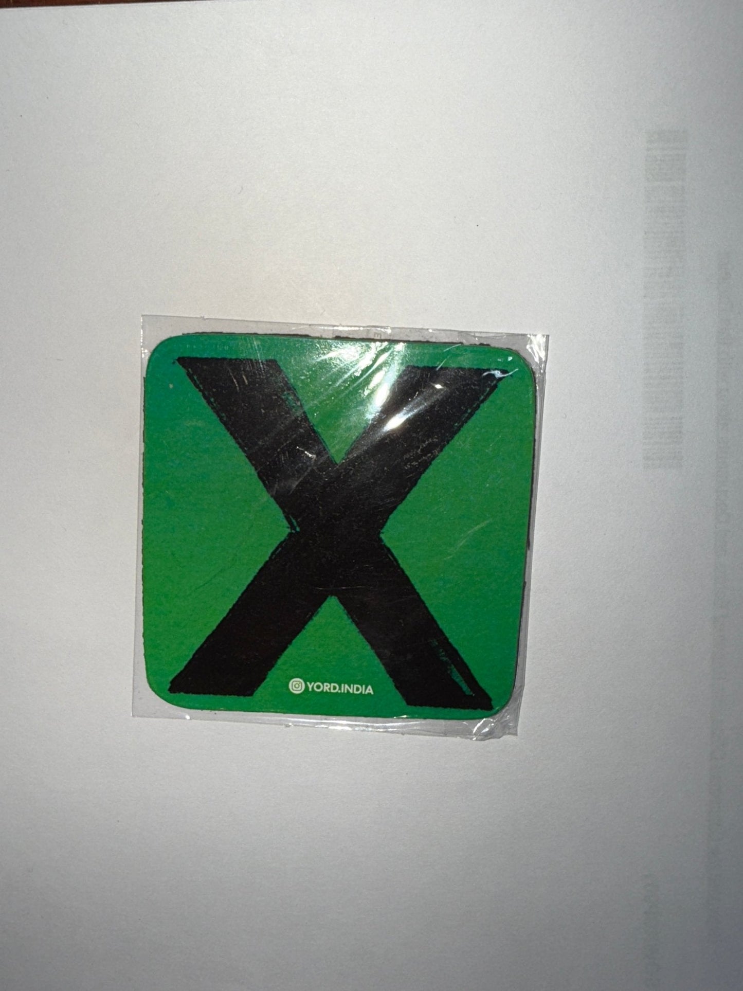Ed Sheeran Album Cover Collection Fridge Magnets - Set of 7 Square Magnets (7x7cm) - YORD