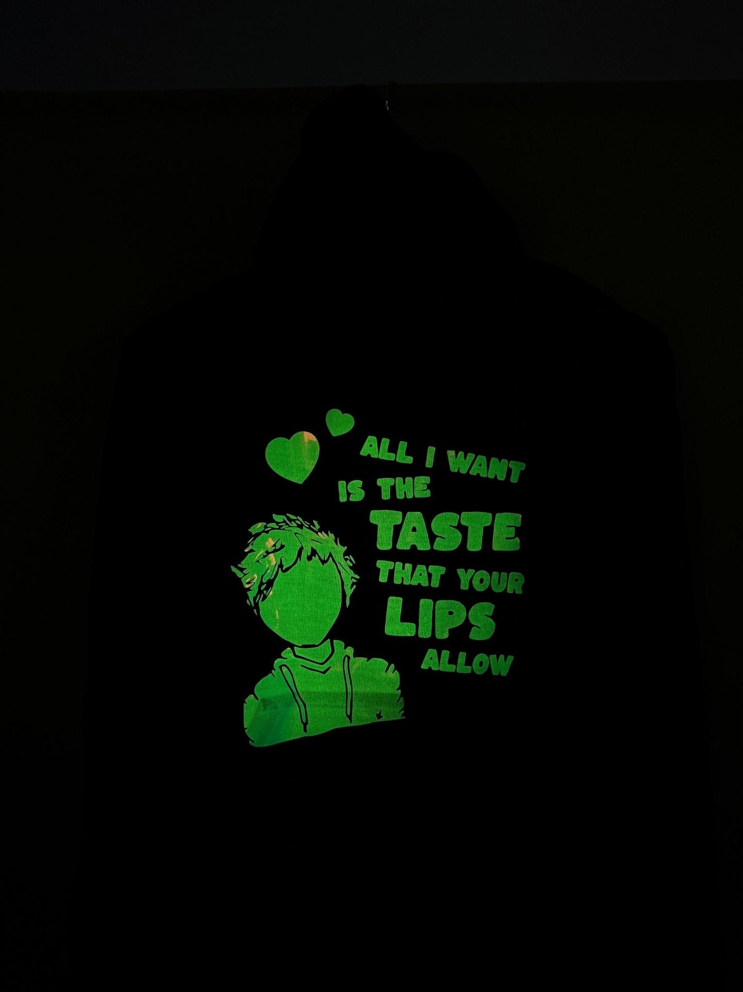 Ed Sheeran Limited Edition Holographic Mathematics Design Glow - in - Dark Premium Hoodie - YORD