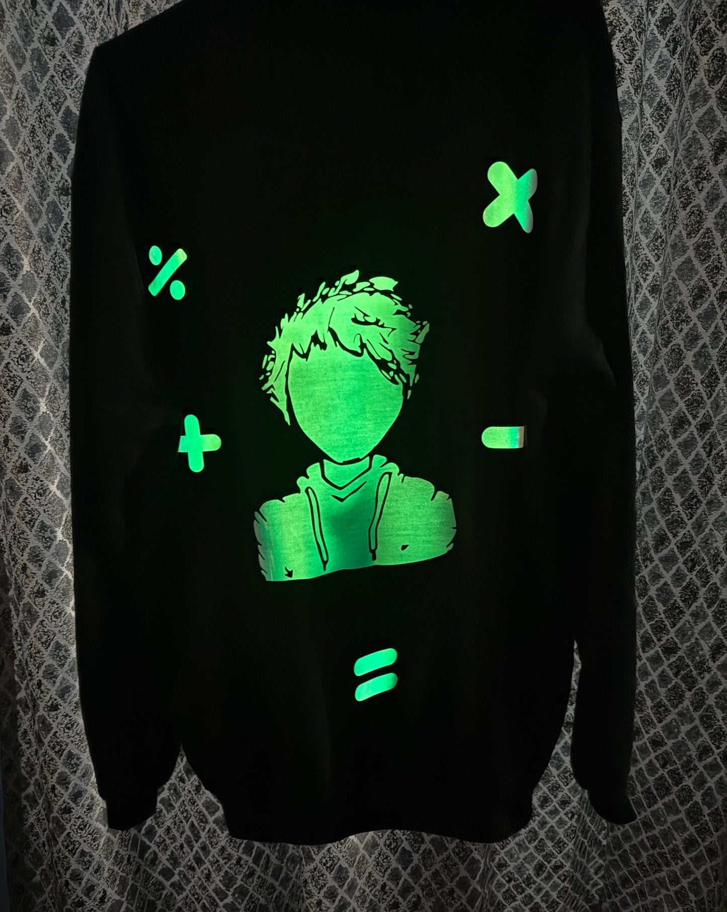 Ed Sheeran "You Are Perfect" Glow - in - Dark Premium Sweatshirt - YORD