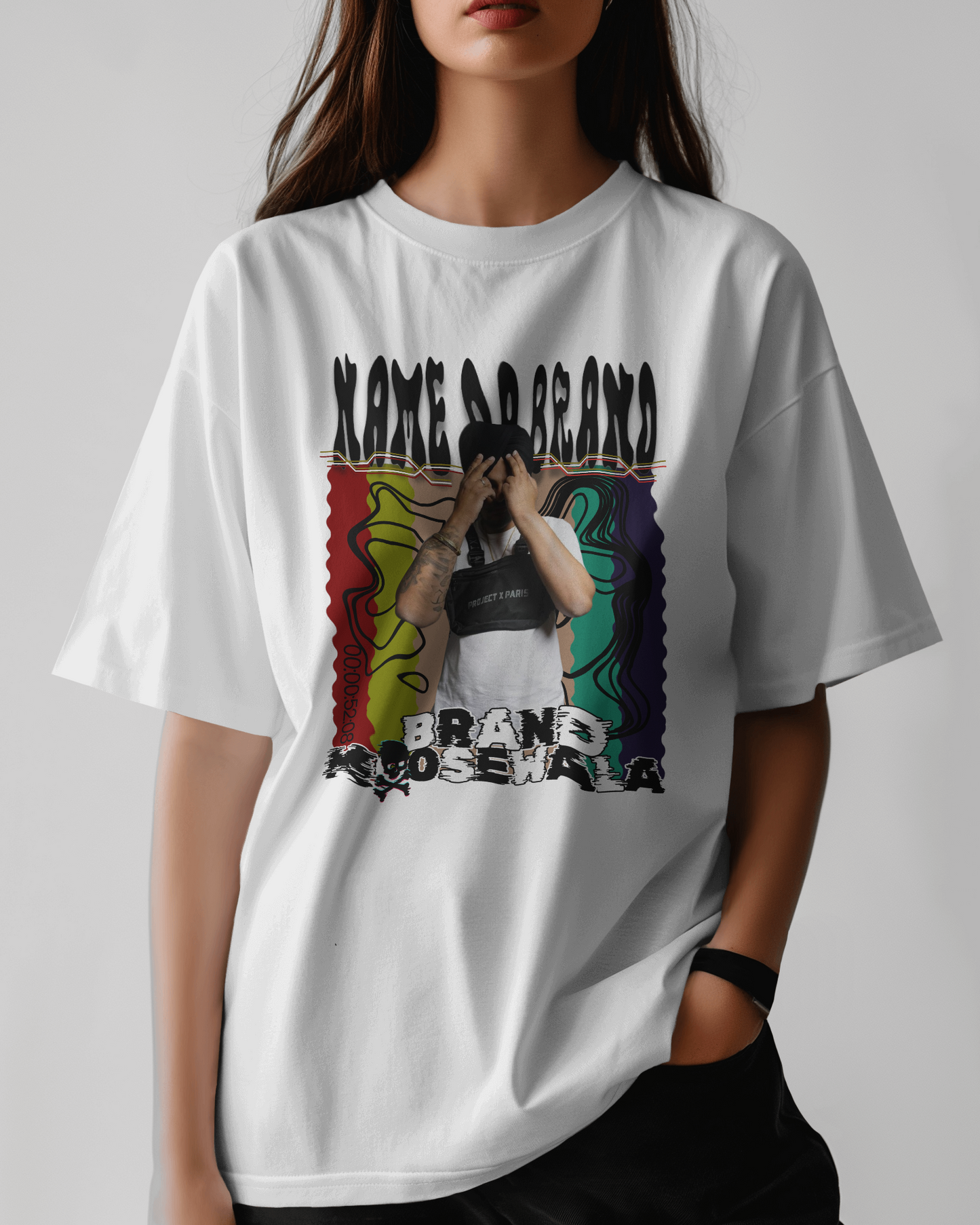 Premium Oversized FAME BRAND Tribute T-Shirt