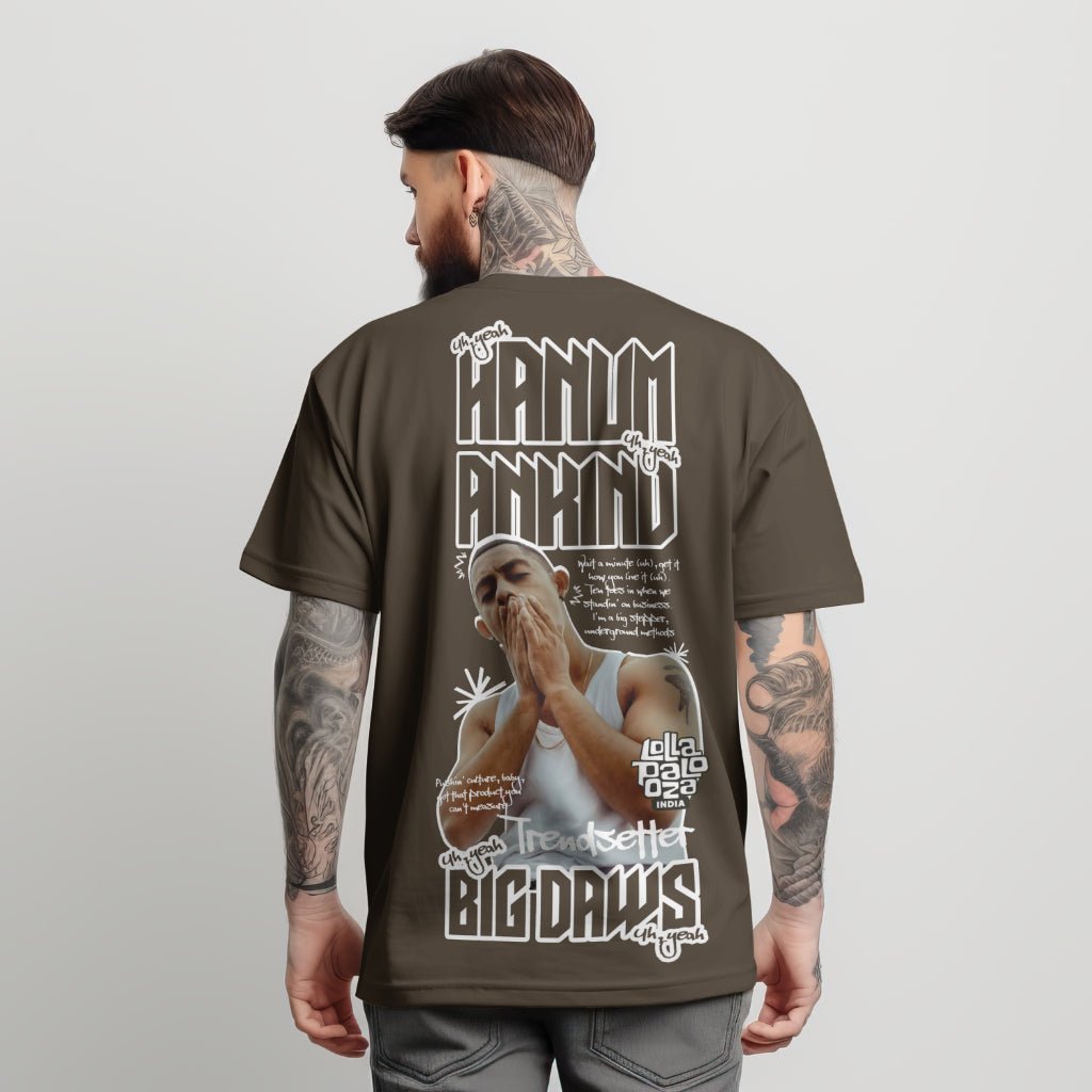 Hanumankind Premium Oversized T-Shirt – Luxury Concert Wear for Lollapalooza Fans - YORD
