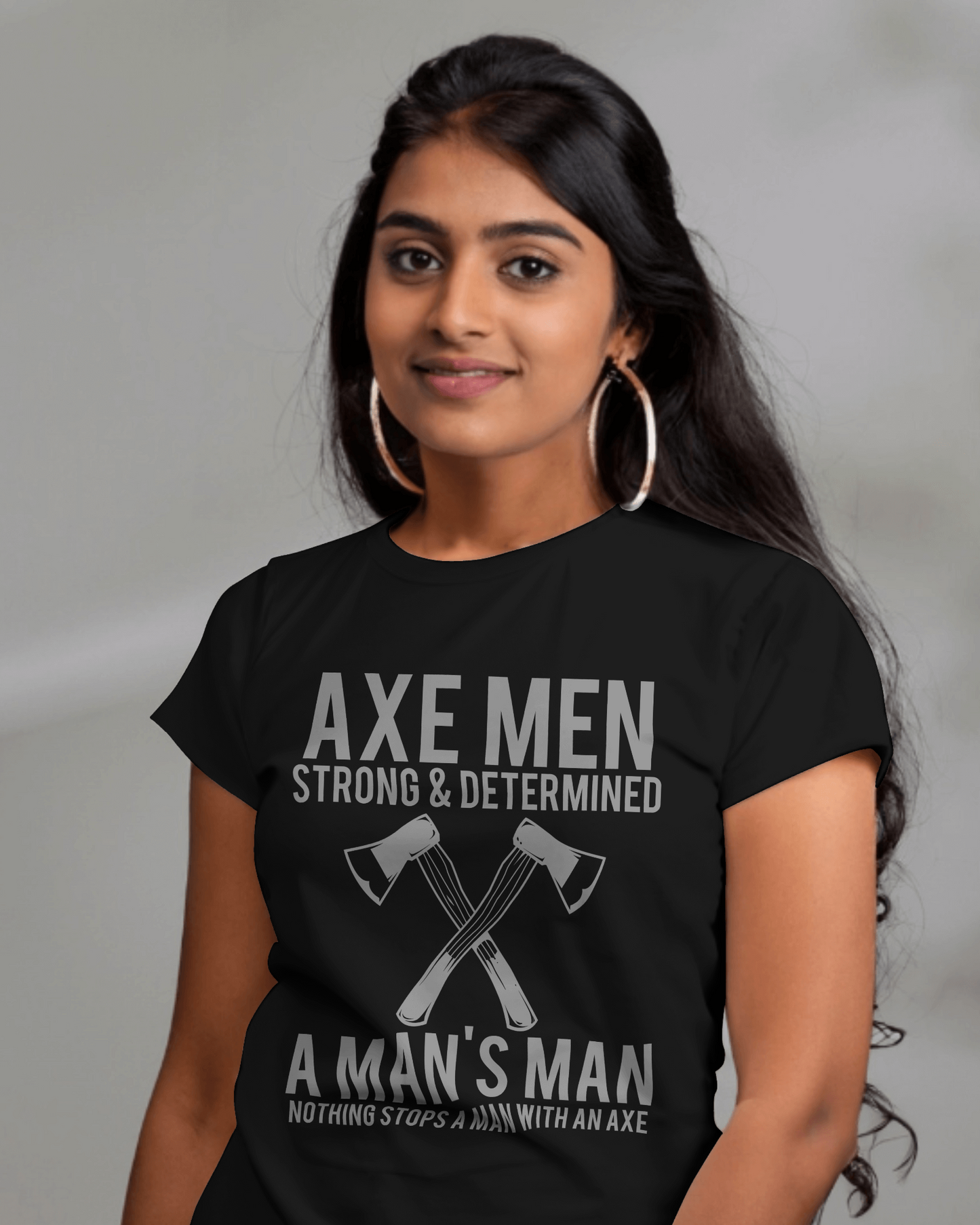 Premium Axemen Strong & Determined Graphic T-Shirt