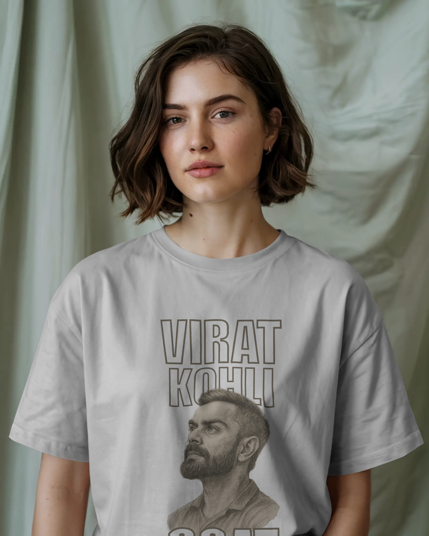 Premium Virat Kohli GOAT 18 Oversized T-shirt | Limited Edition