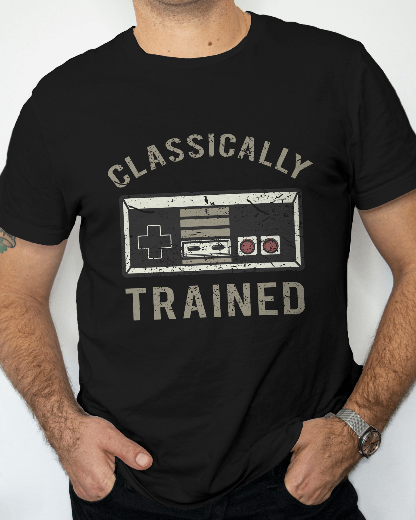 Premium Classically Trained Gaming Controller T-Shirt
