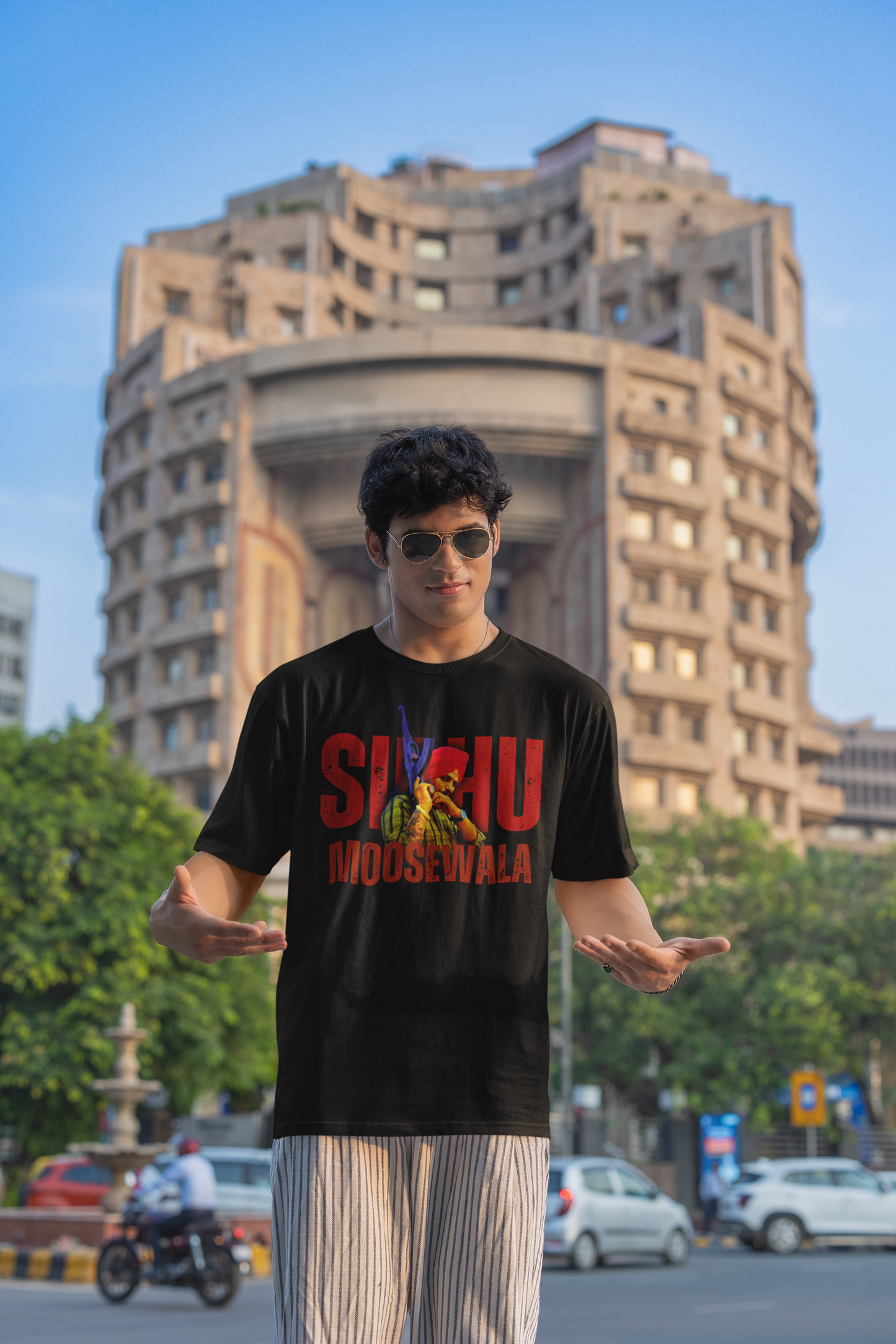 Premium Oversized 'Racks and Rounds' Tribute T-Shirt