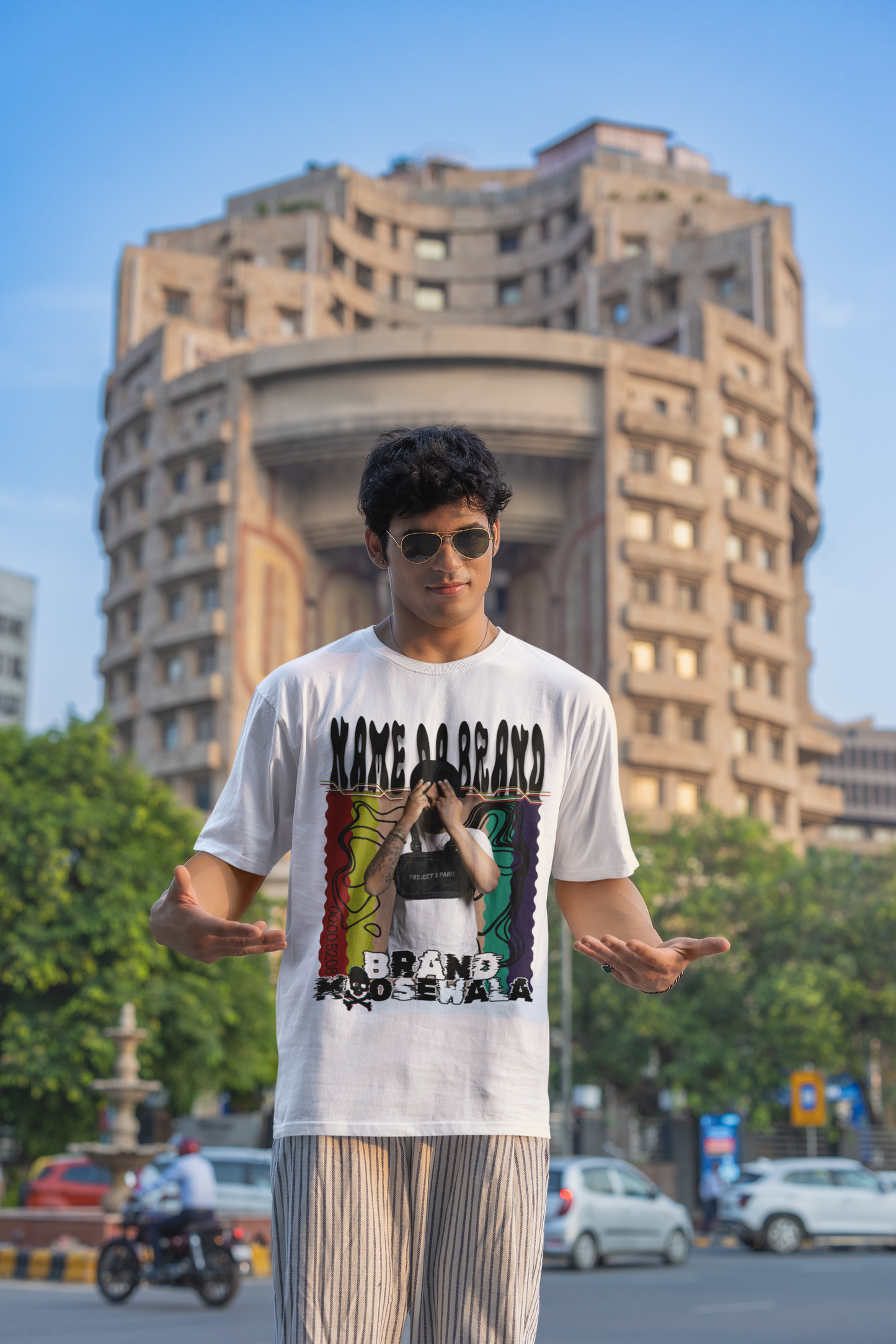 Premium Oversized FAME BRAND Tribute T-Shirt