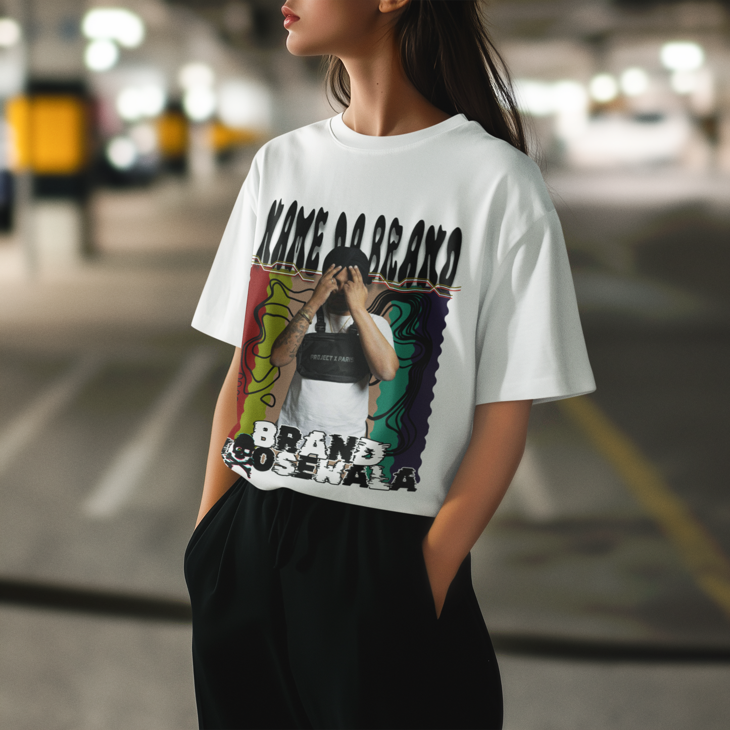 Premium Oversized FAME BRAND Tribute T-Shirt