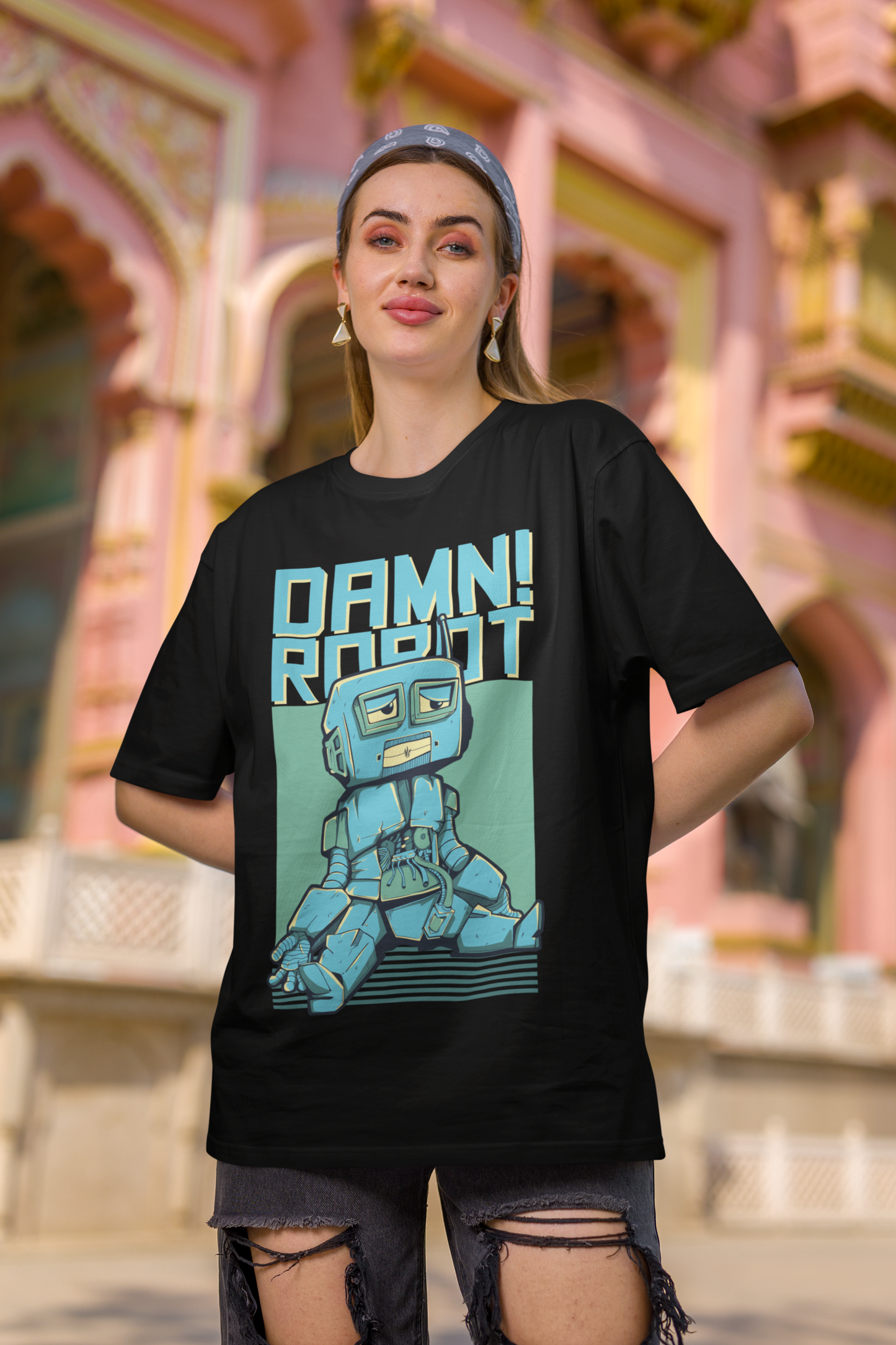 Premium Space Rider Oversized T-shirt - KIDZ Edition
