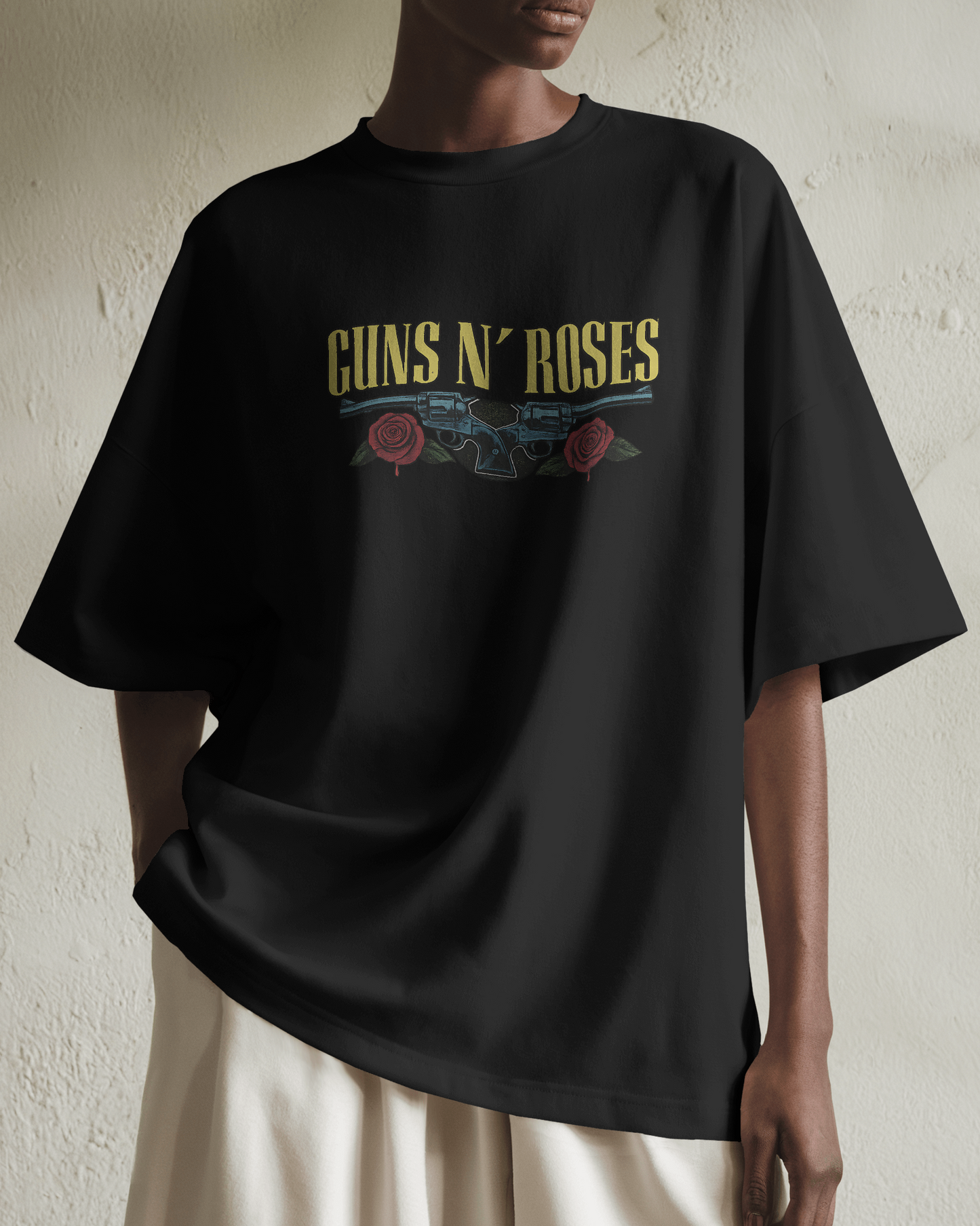 Premium Oversized Guns N' Roses Rock Band T-shirt | Limited Edition