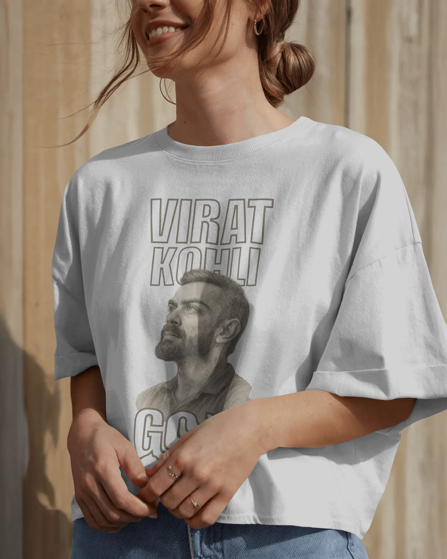 Premium Virat Kohli GOAT 18 Oversized T-shirt | Limited Edition