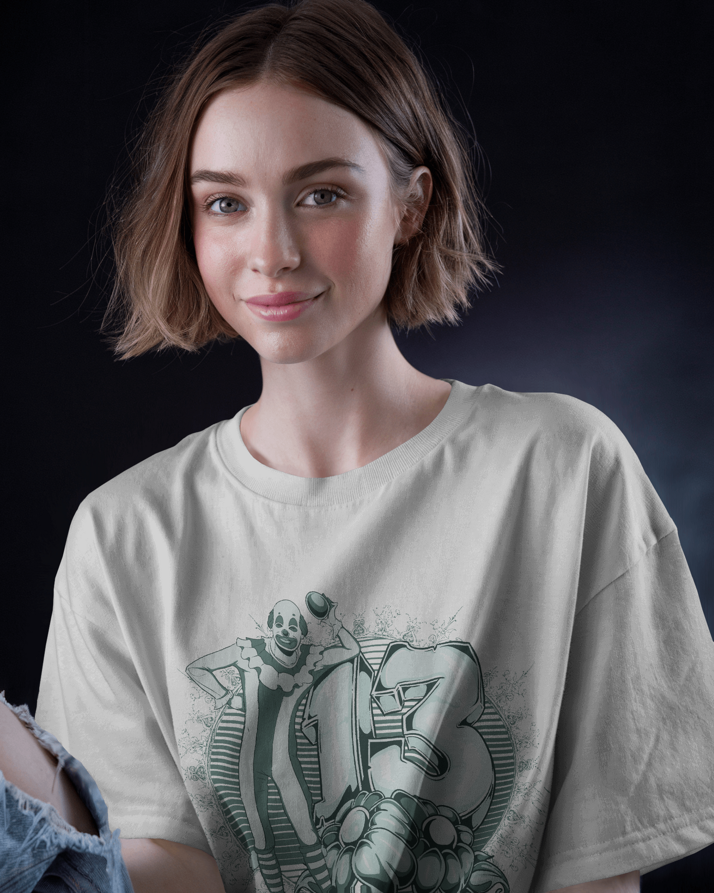 Premium Make Love Not War Wings Heart Oversized T-shirt