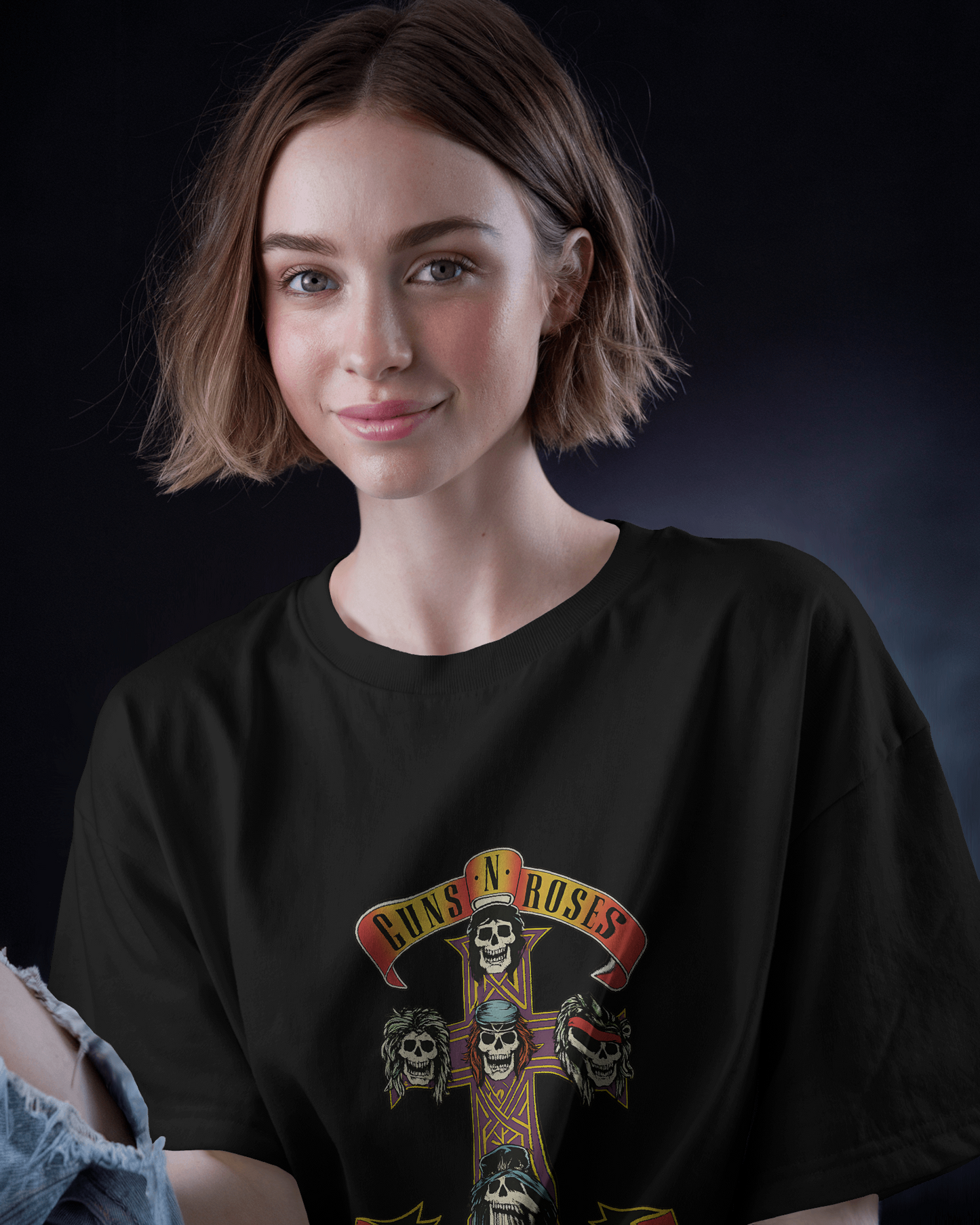 Premium Guns N' Roses Appetite For Destruction Oversized T-shirt