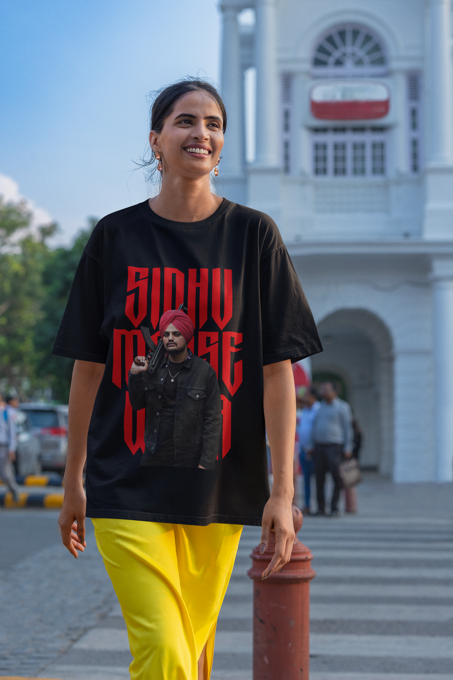 Premium Sidhu Moosewala Limited Edition Oversized T-shirt