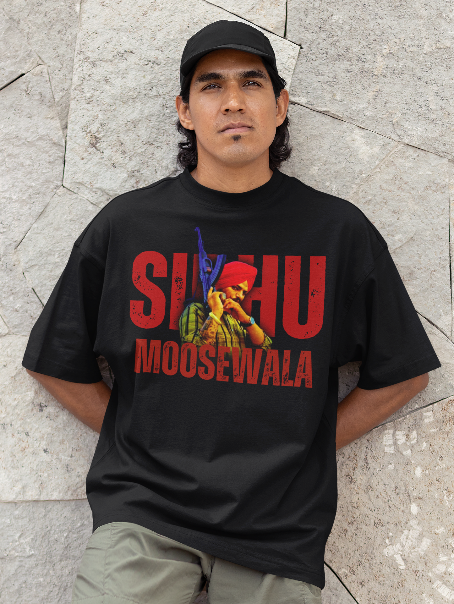 Premium Oversized 'Racks and Rounds' Tribute T-Shirt