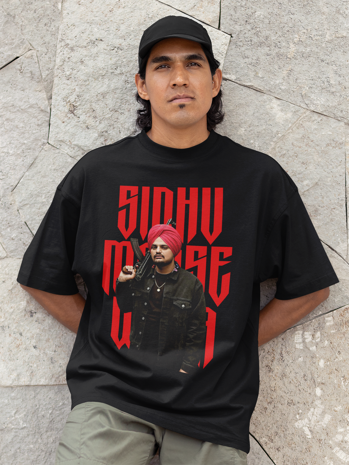 Premium Sidhu Moosewala Limited Edition Oversized T-shirt