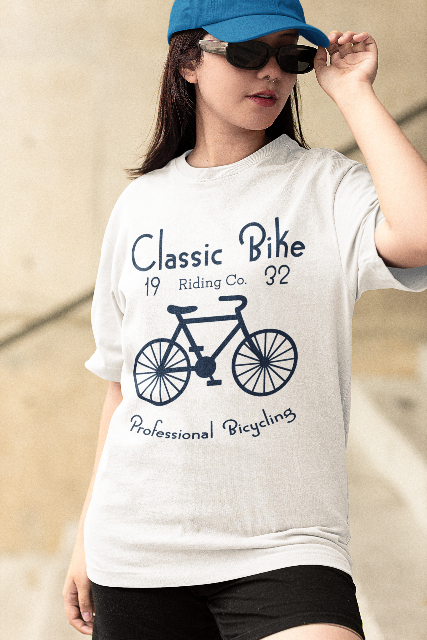 Premium Classic Bike Oversized T-Shirt | Vintage Style