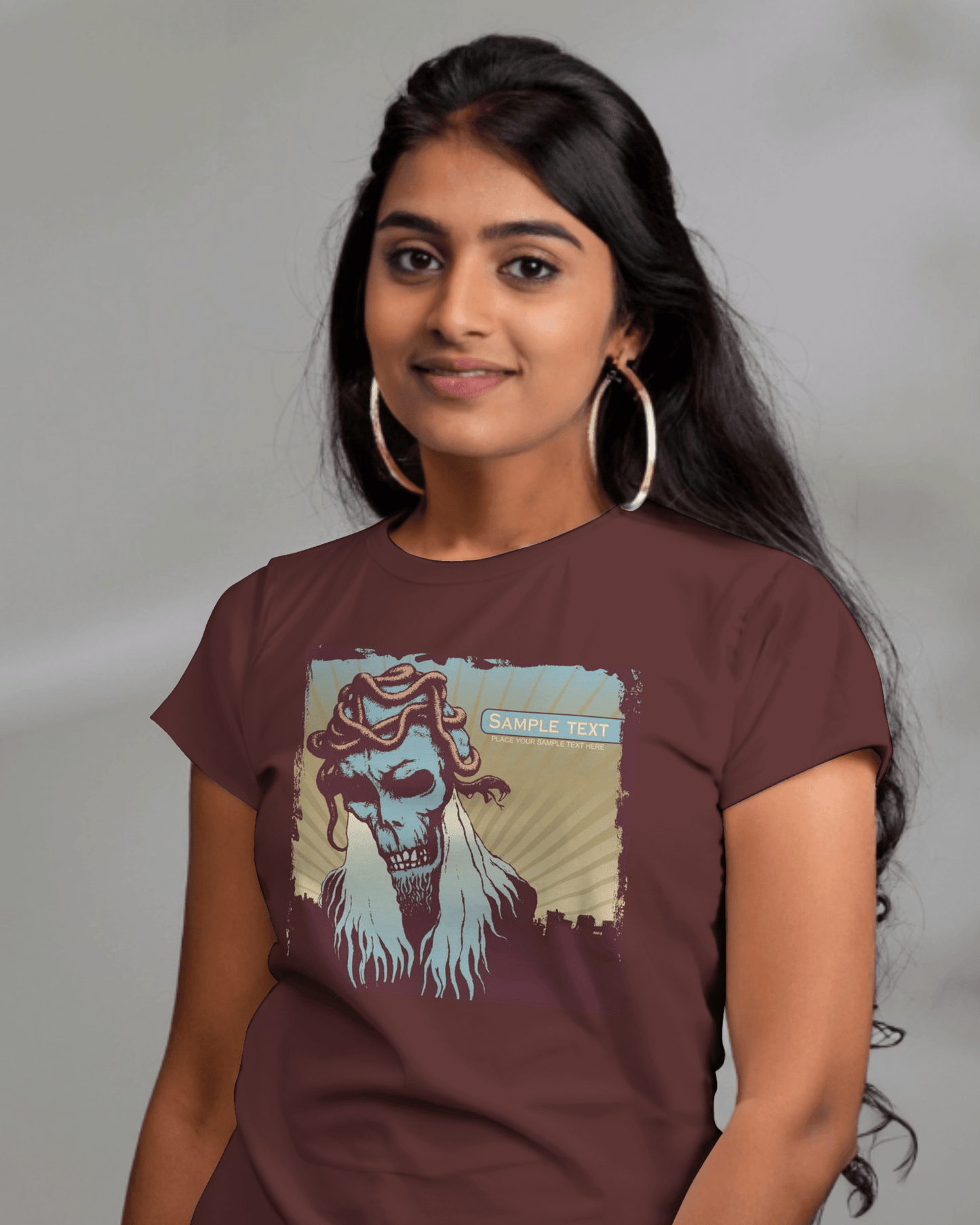 Premium Gothic Skull Crown Graphic Tee | Limited Edition - YORD