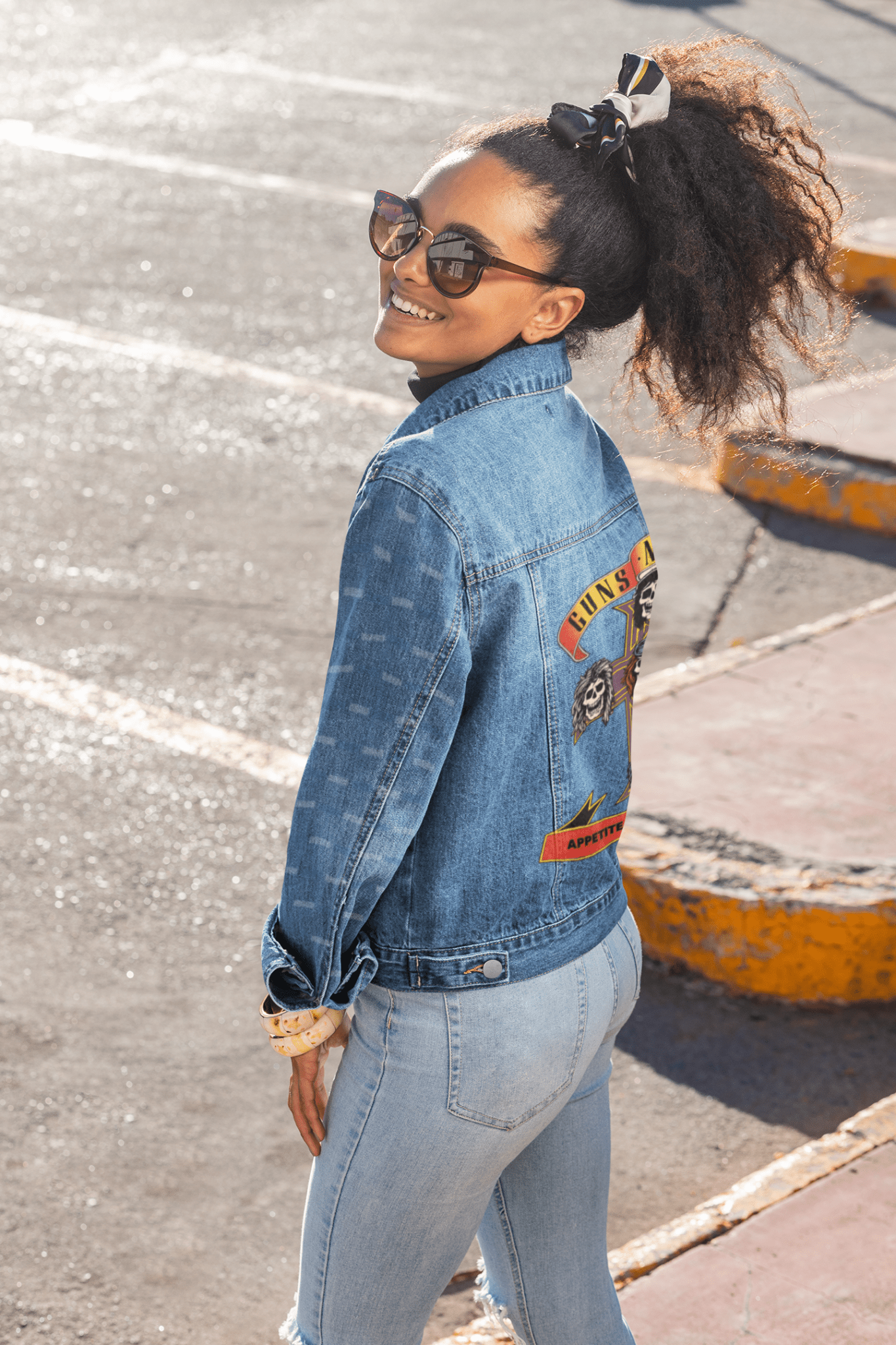 Premium Guns N' Roses Appetite For Destruction Denim Jacket - YORD