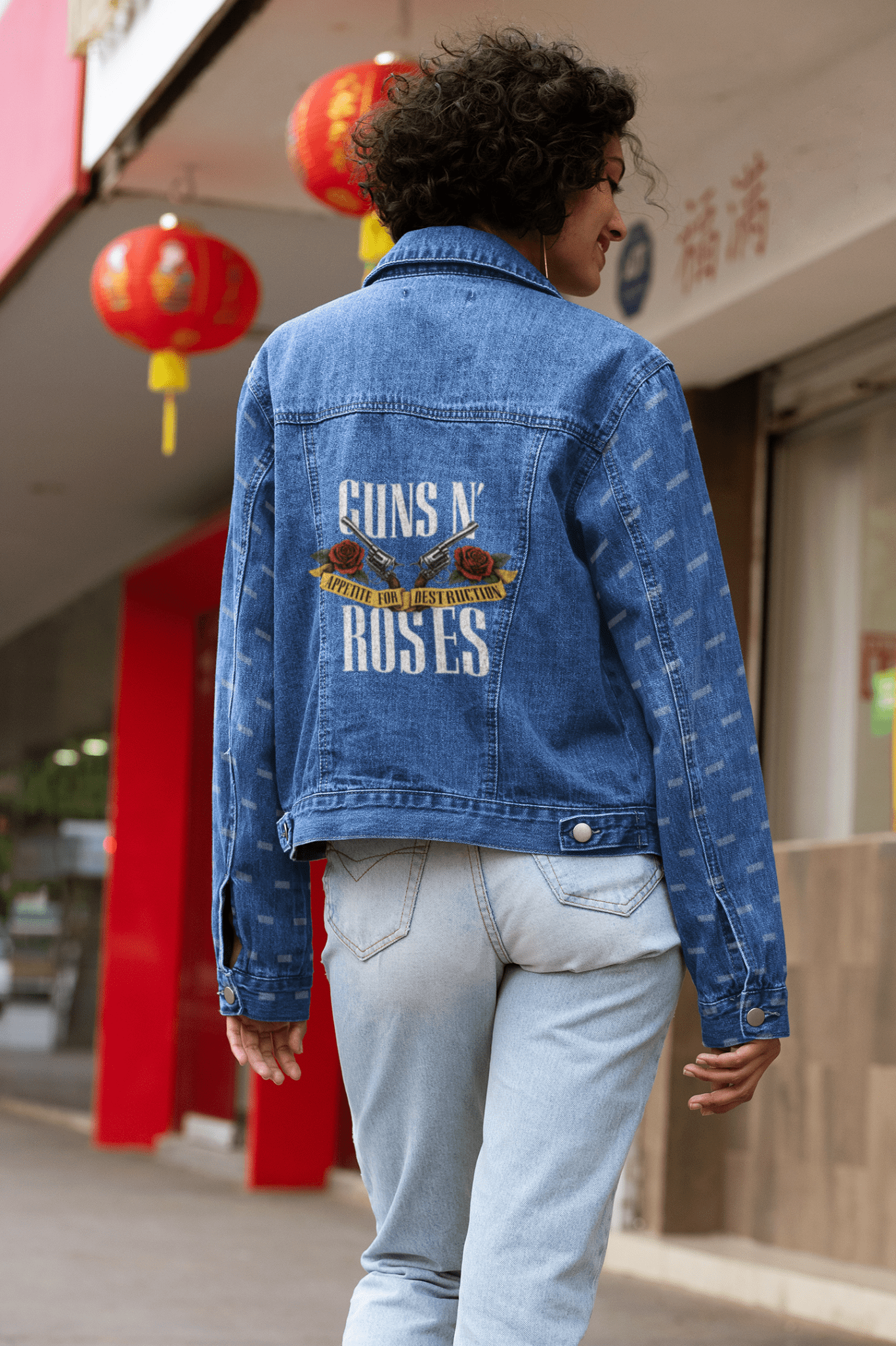 Premium Guns N' Roses Appetite For Destruction Denim Jacket - YORD