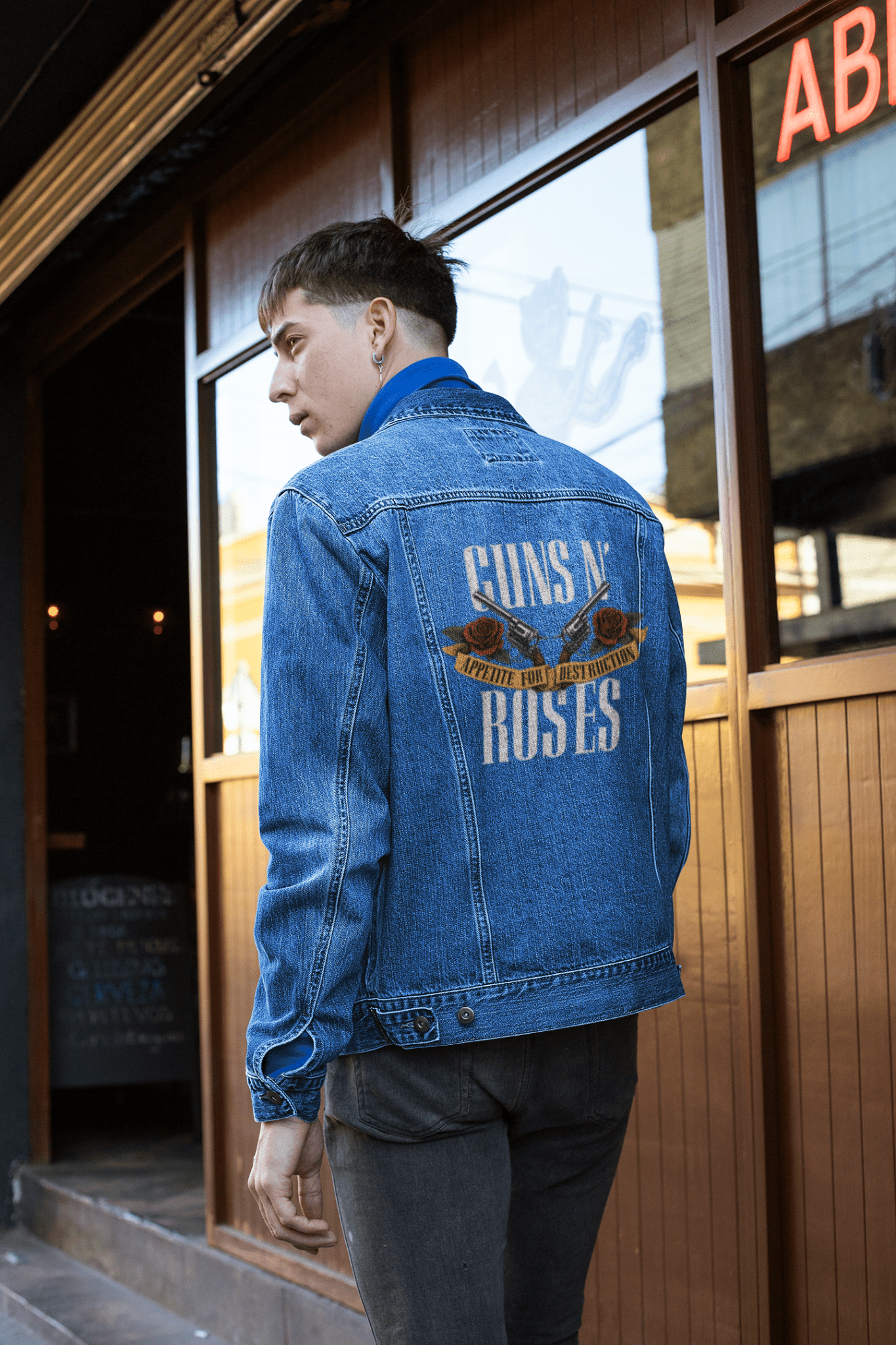 Premium Guns N' Roses Appetite For Destruction Denim Jacket - YORD