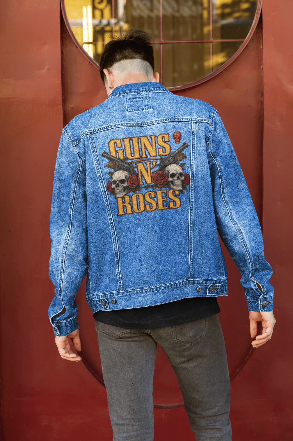 Premium Guns N' Roses Exclusive Denim Jacket - Limited Edition - YORD