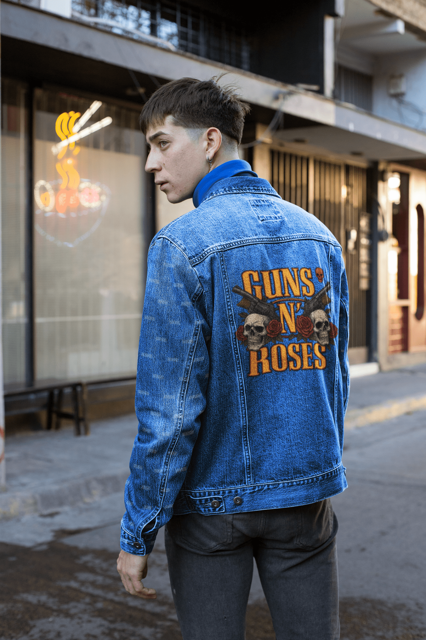 Premium Guns N' Roses Exclusive Denim Jacket - Limited Edition - YORD