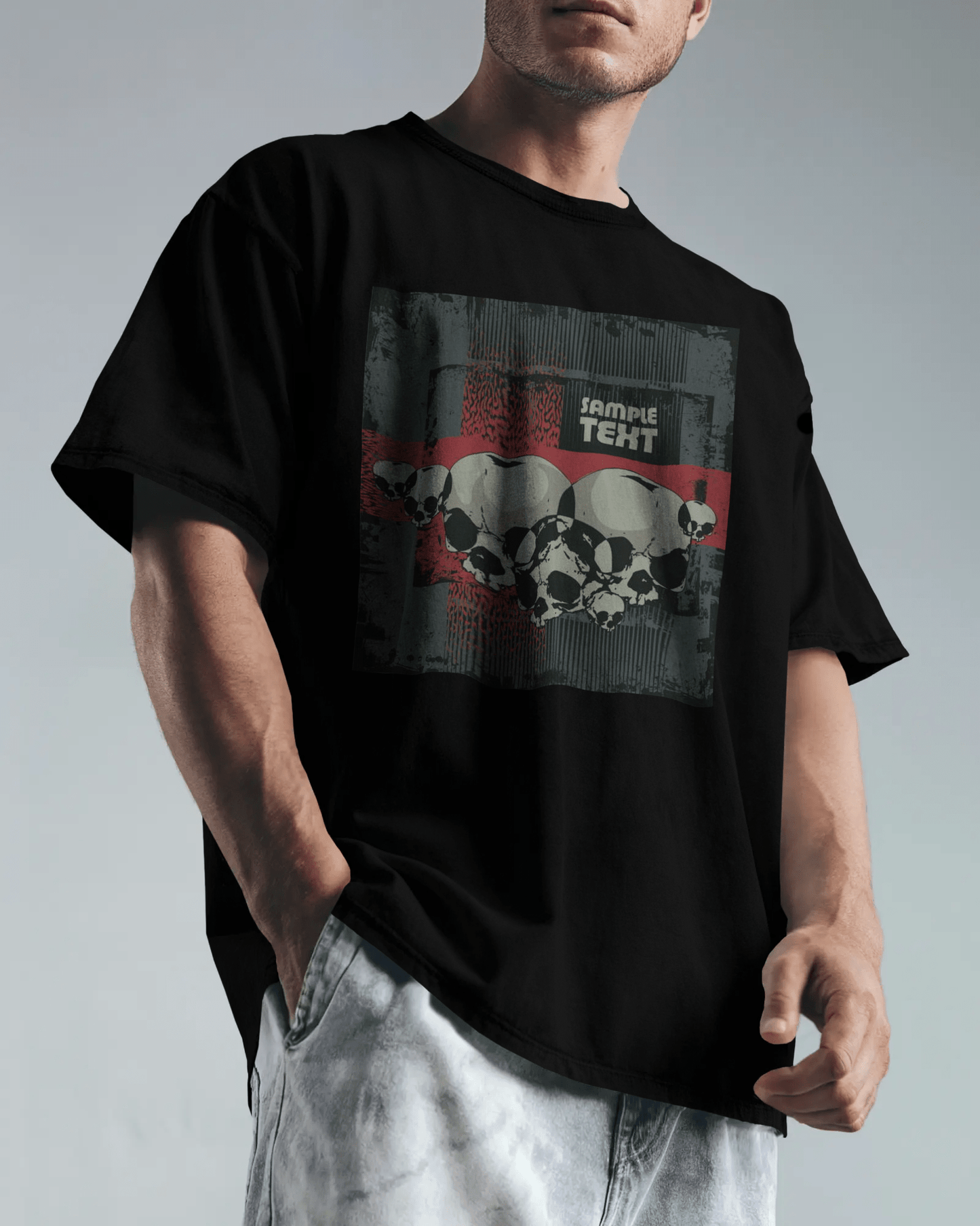 Premium Motivational 'Get Out Of Your Way' Oversized T-shirt - YORD