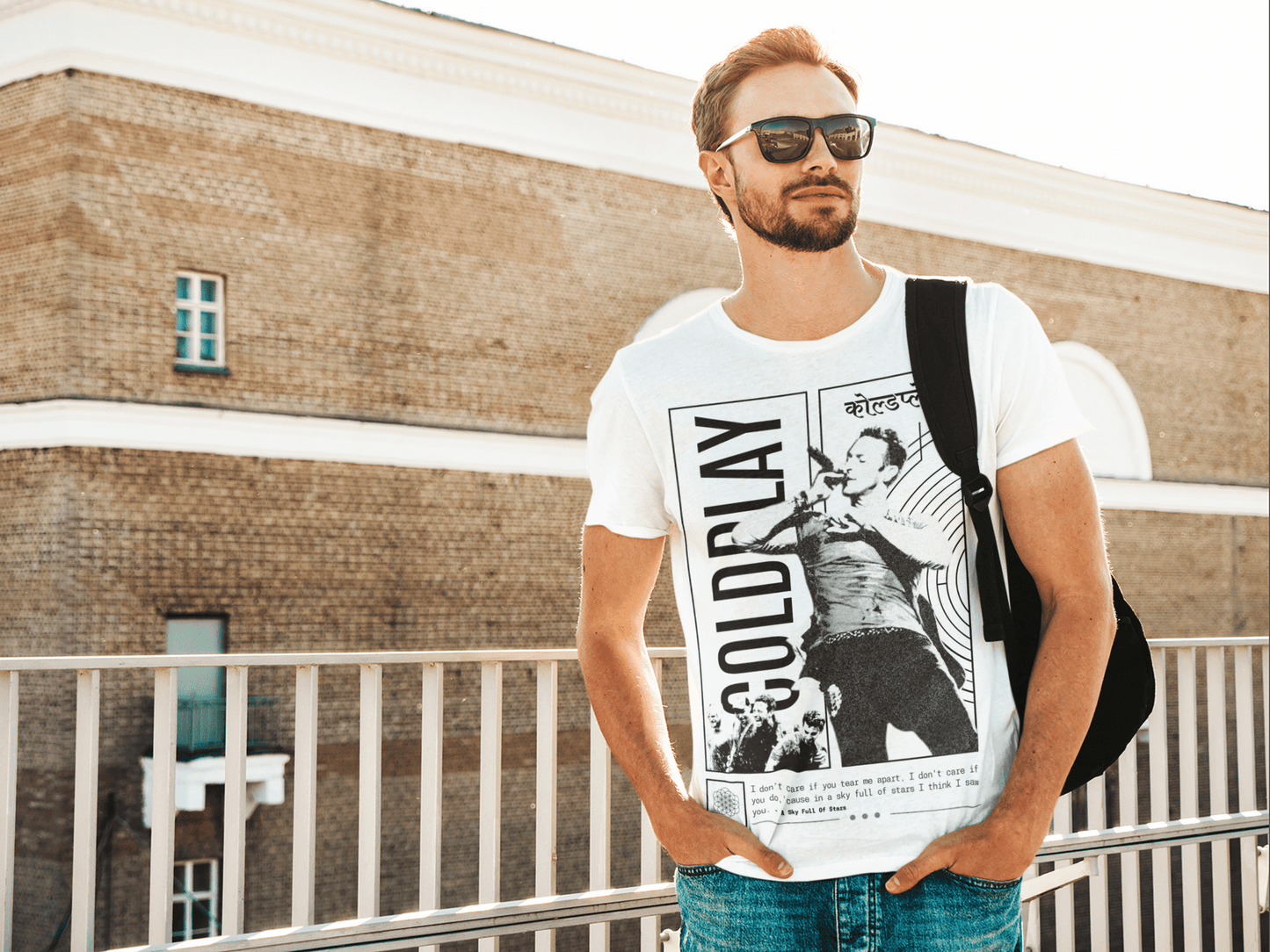 Premium Oversize Coldplay Concert T-Shirt – French Terry Cotton 240 GSM - YORD