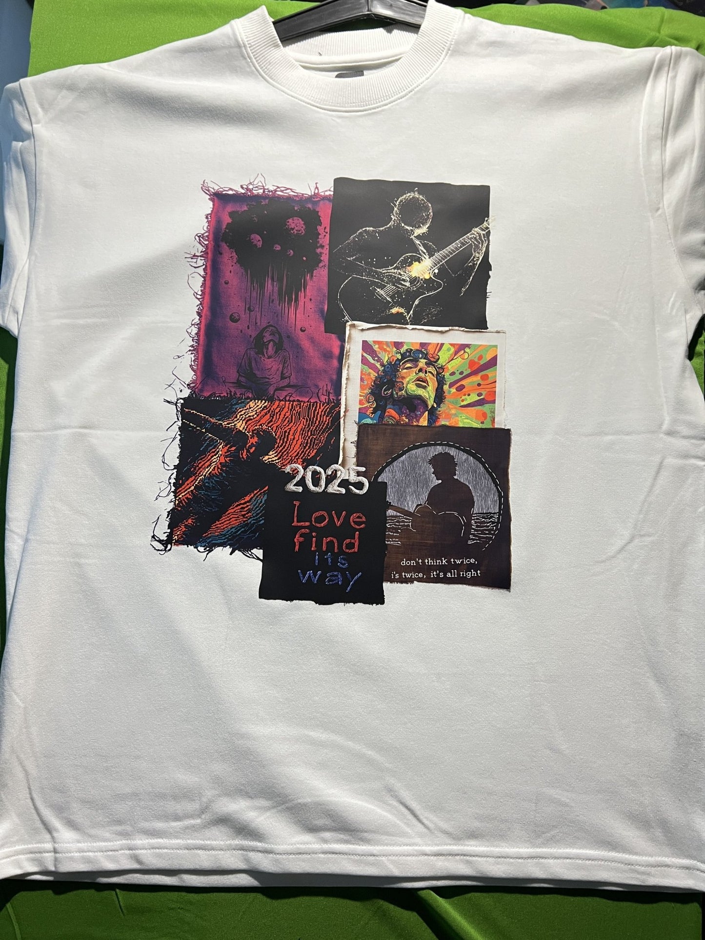 Premium Oversize Coldplay Concert T-Shirt – French Terry Cotton, 240 GSM - YORD