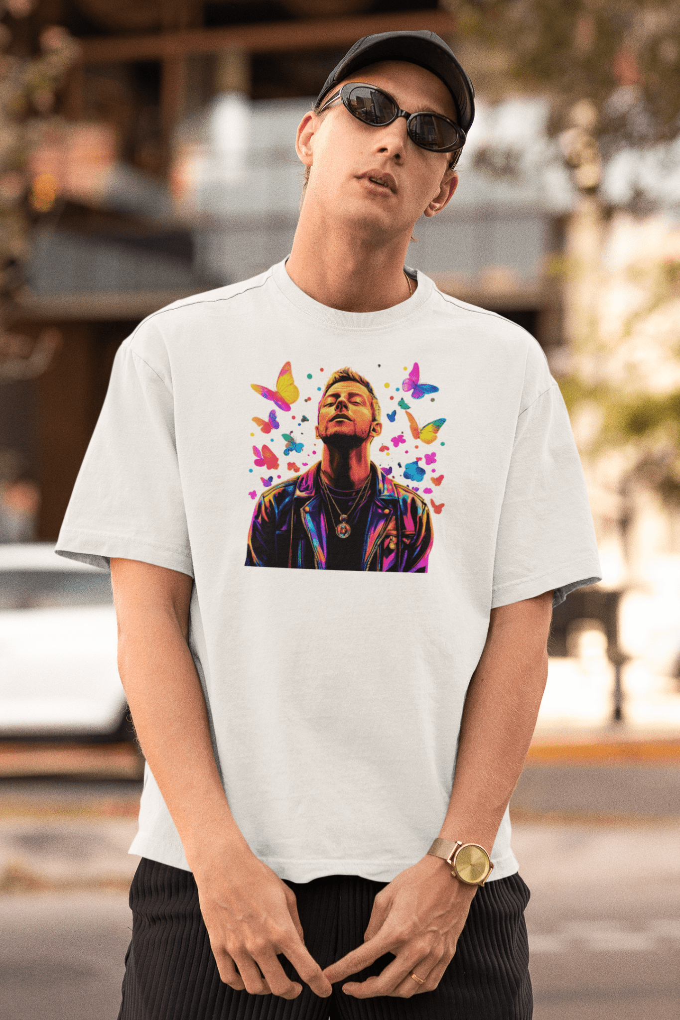 Premium Oversize Coldplay Concert T-Shirt - French Terry Cotton 240 GSM - YORD