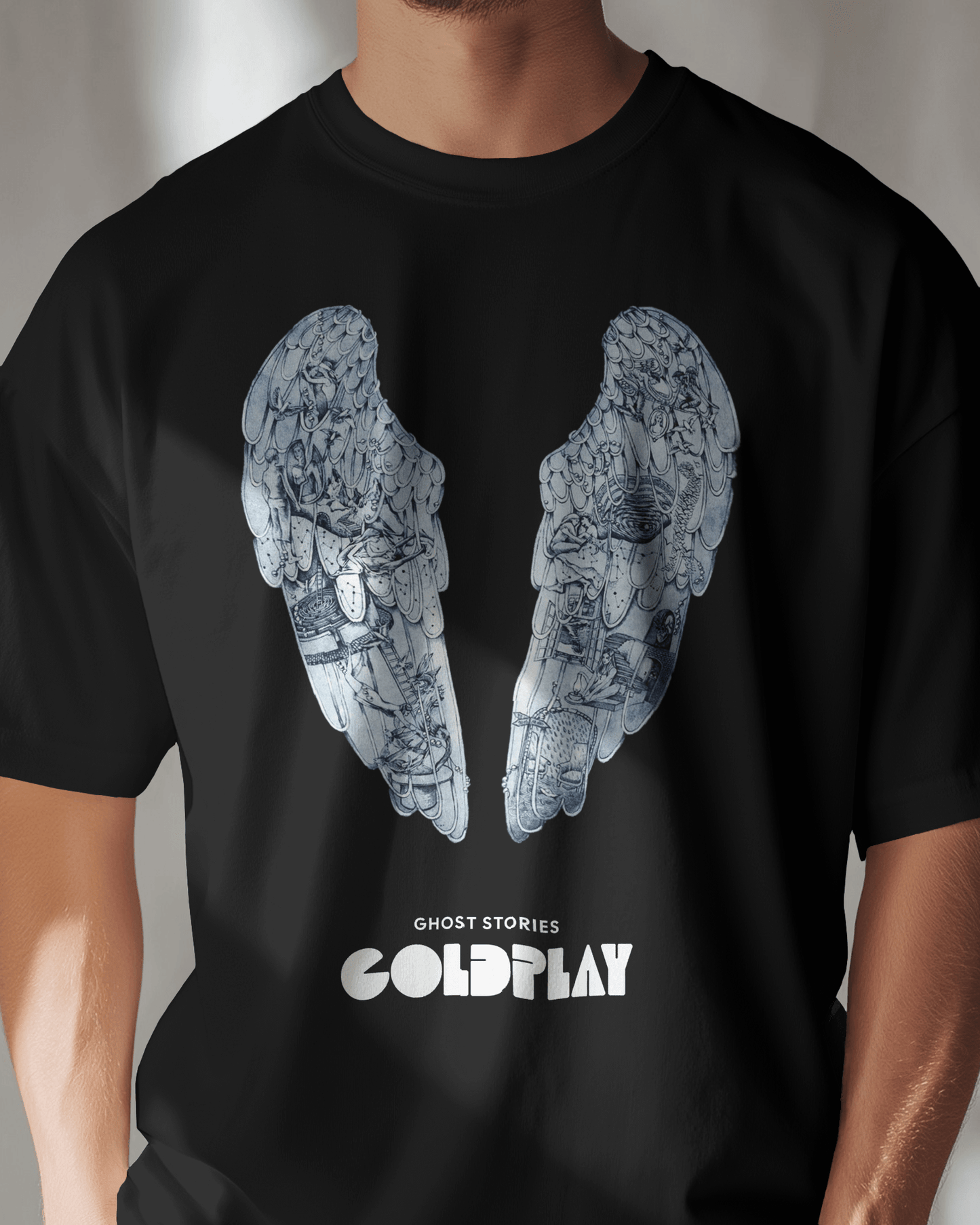 Premium Oversize Coldplay Concert T-shirt - French Terry Cotton 240 GSM - YORD